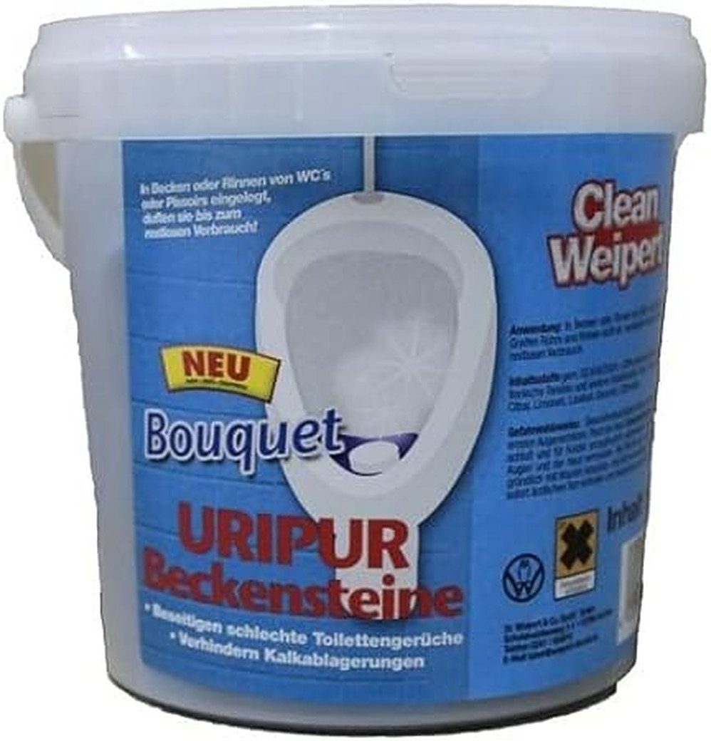 Clean Weipert Uripur "Bouquet" Toiletten kg Beckensteine 1 WC-Reiniger