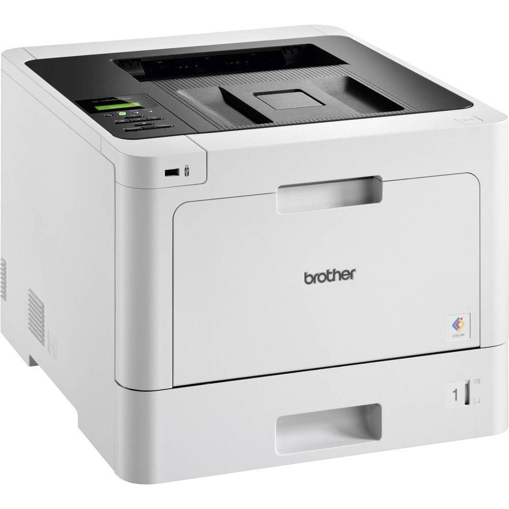 Brother Drucker A4 HLL8260CDWG1 Laserdrucker, (Airprint-fähig, Beidseitiger Druck, Geschlossene Papierkassette)