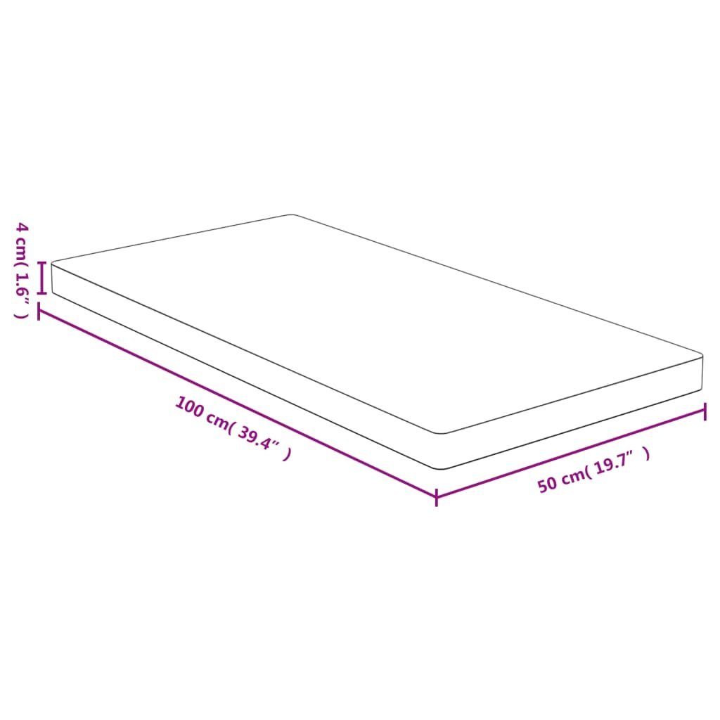 St) Bambus Tischplatte 50x100x4 cm (1 furnicato