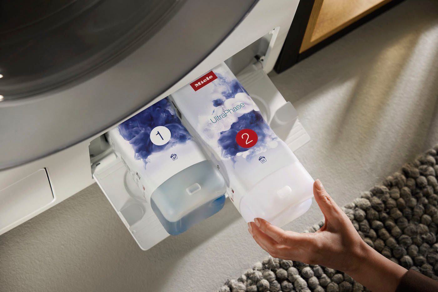 Miele Set 5x Miele UltraPhase, Feinwaschmittel (bestehend aus UltraPhase 1 und 2 - Halbjahresvorrat)