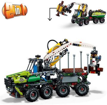 LEGO® Konstruktionsspielsteine Technic 42080 Forest Harvester, (1003 St)