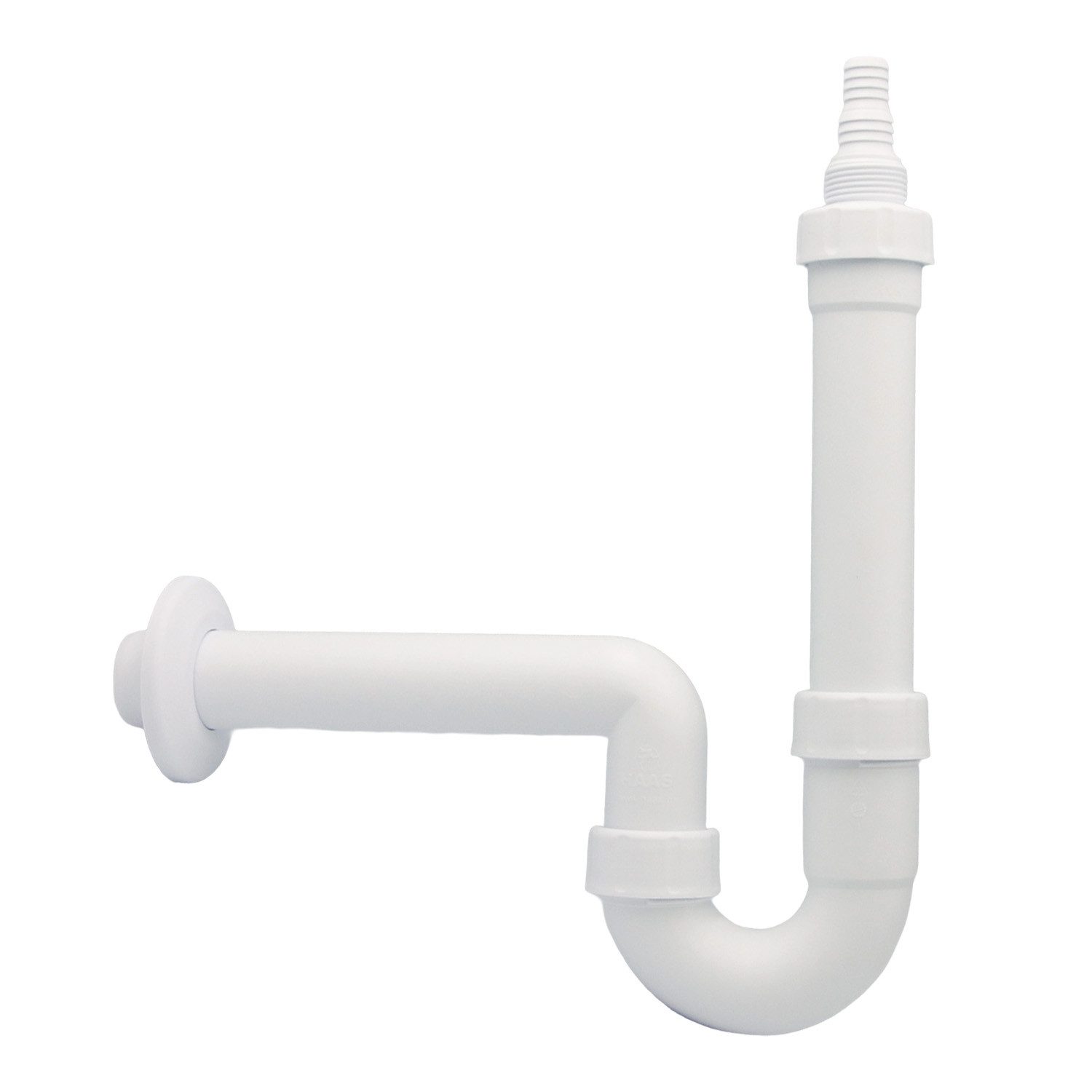 Haas Otto Siphon  Geräte-Siphon mit einem Kombi-Geräteanschluss 3/4" auf 1" DN 40