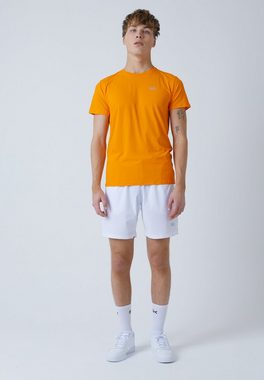 SPORTKIND Funktionsshirt Tennis T-Shirt Rundhals Herren & Jungen orange
