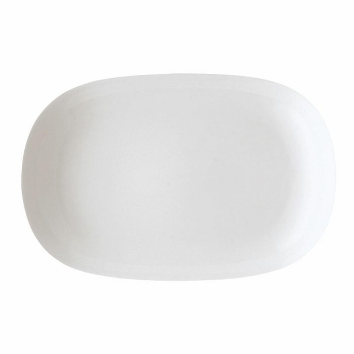 ARZBERG Servierplatte Form 1382 White Oval 32 cm Porzellan