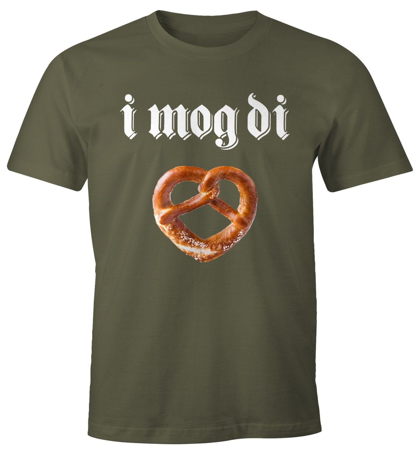 MoonWorks Print-Shirt Herren T-Shirt I mog günstig online kaufen