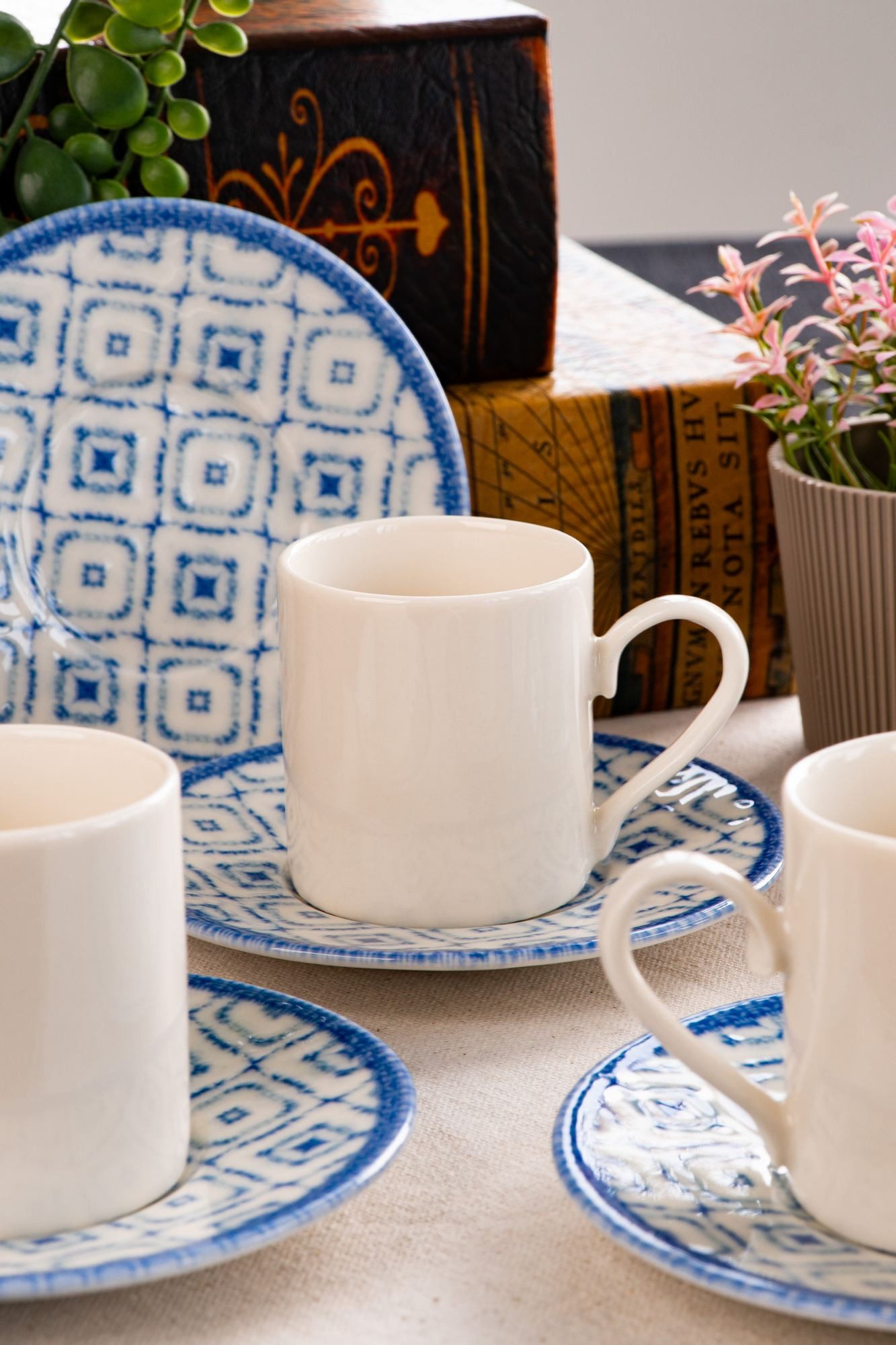 Hermia Concept Espressotasse Becher, 12-tlg., Porzellan, 12-teiliges Set