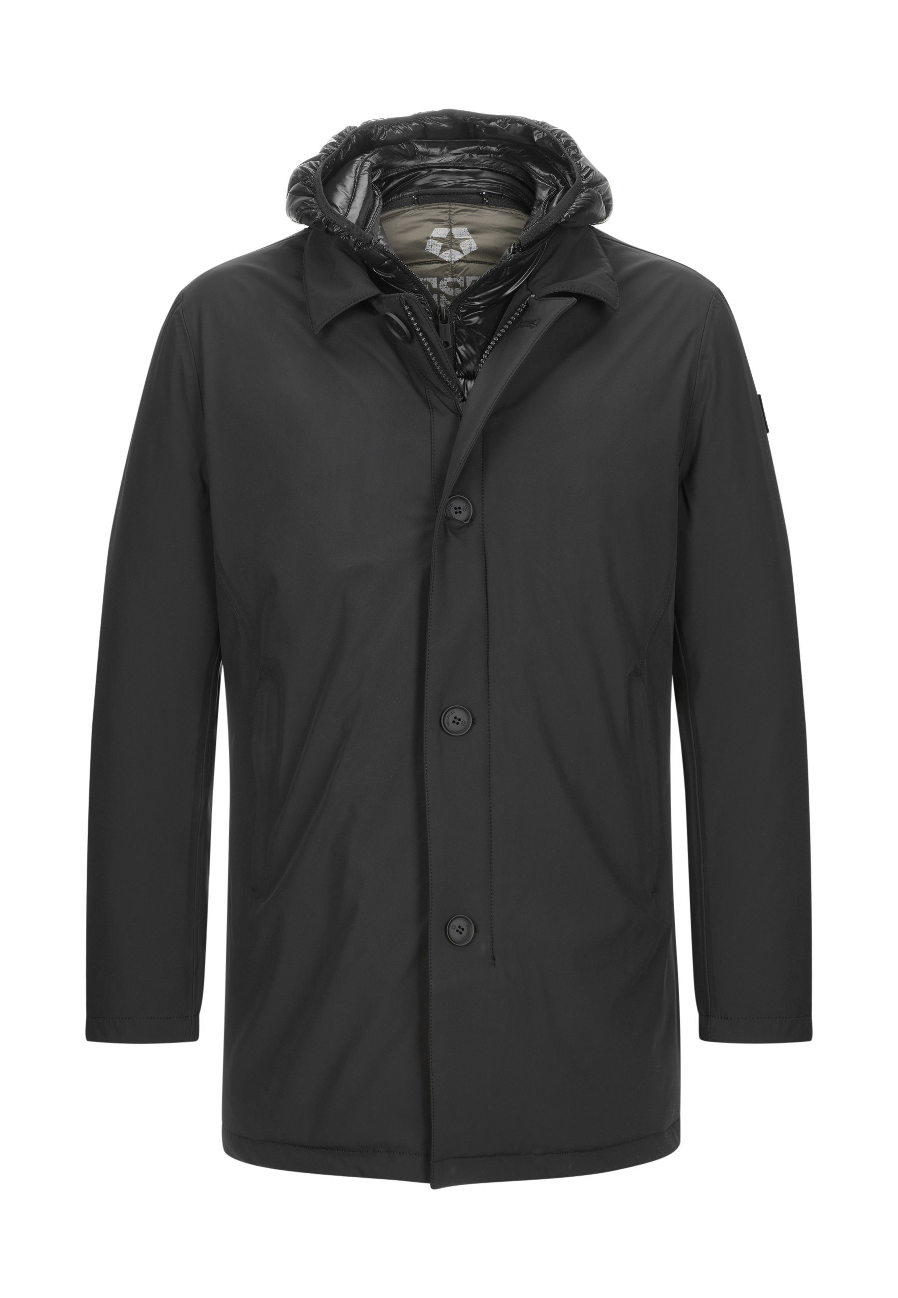 Kurzmantel MSMoreno Herren Jacke Mantel kurz klassisch