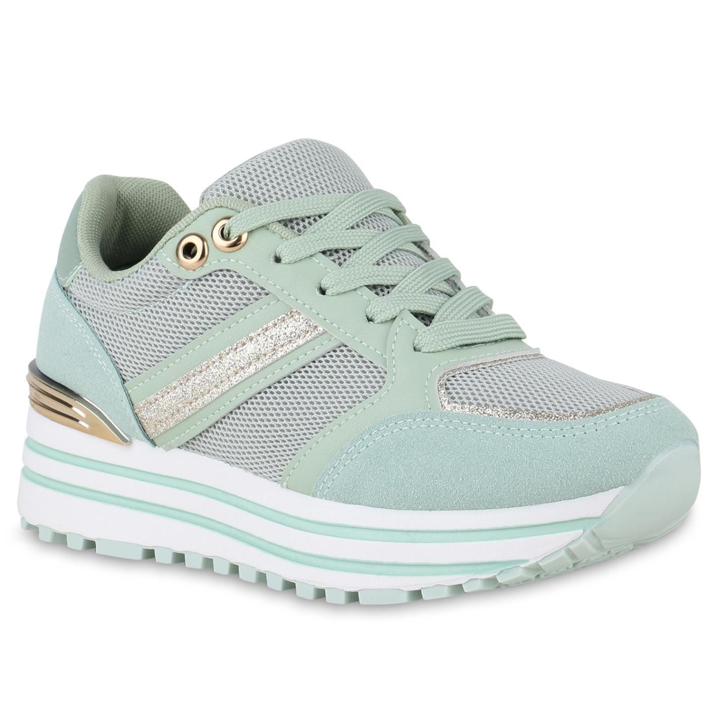 VAN HILL 841208 Plateausneaker Schuhe