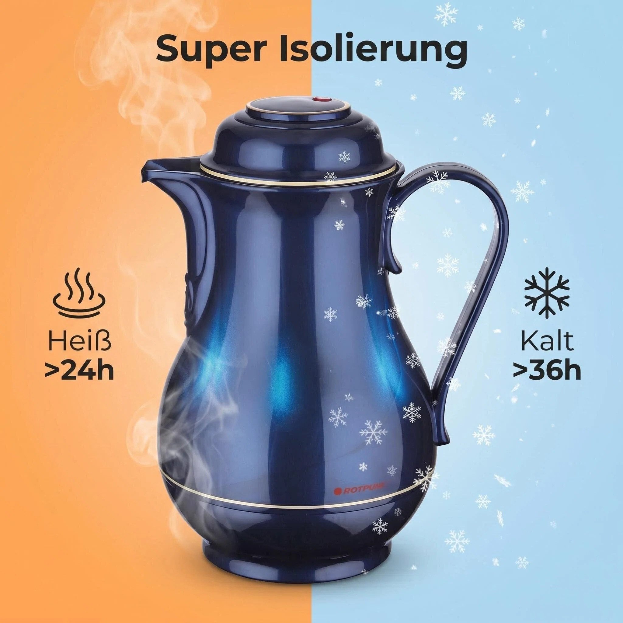 ROTPUNKT Isolierkanne CHRISTA 830, 1.2 l