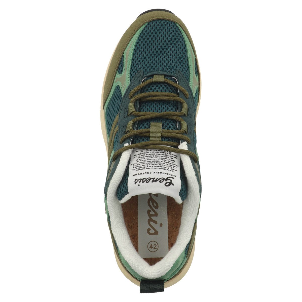 GENESIS G-Eco`99 Multi Colour Unisex Erwachsene Sneaker Turnschuhe, Sportschuhe, Freizeitschuhe, Halbschuhe, Schnürschuhe