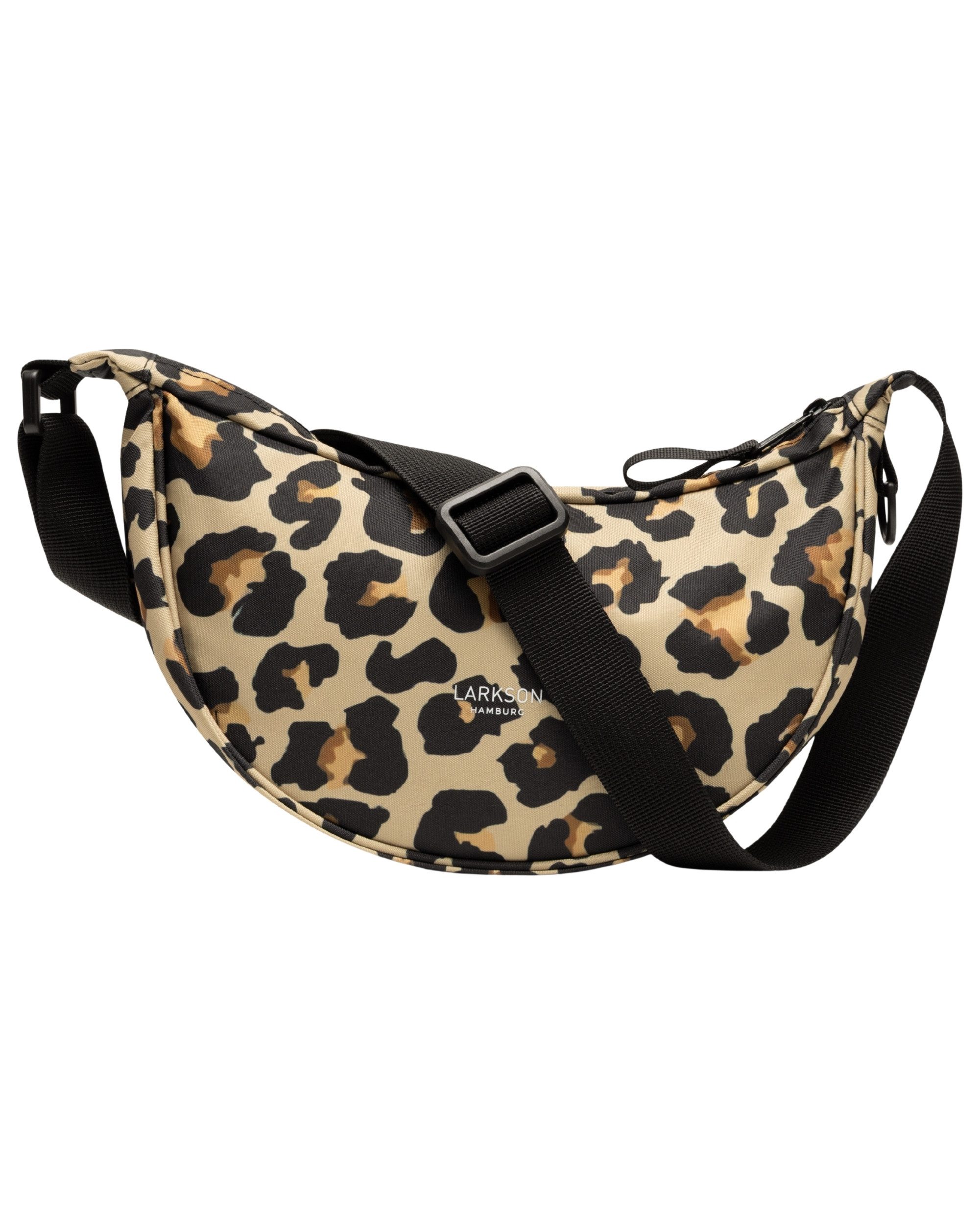 LARKSON Umhängetasche Solveig Small Halbmondtasche für Damen und Herren, Stylische Crossbody Bag in Halbmond Form