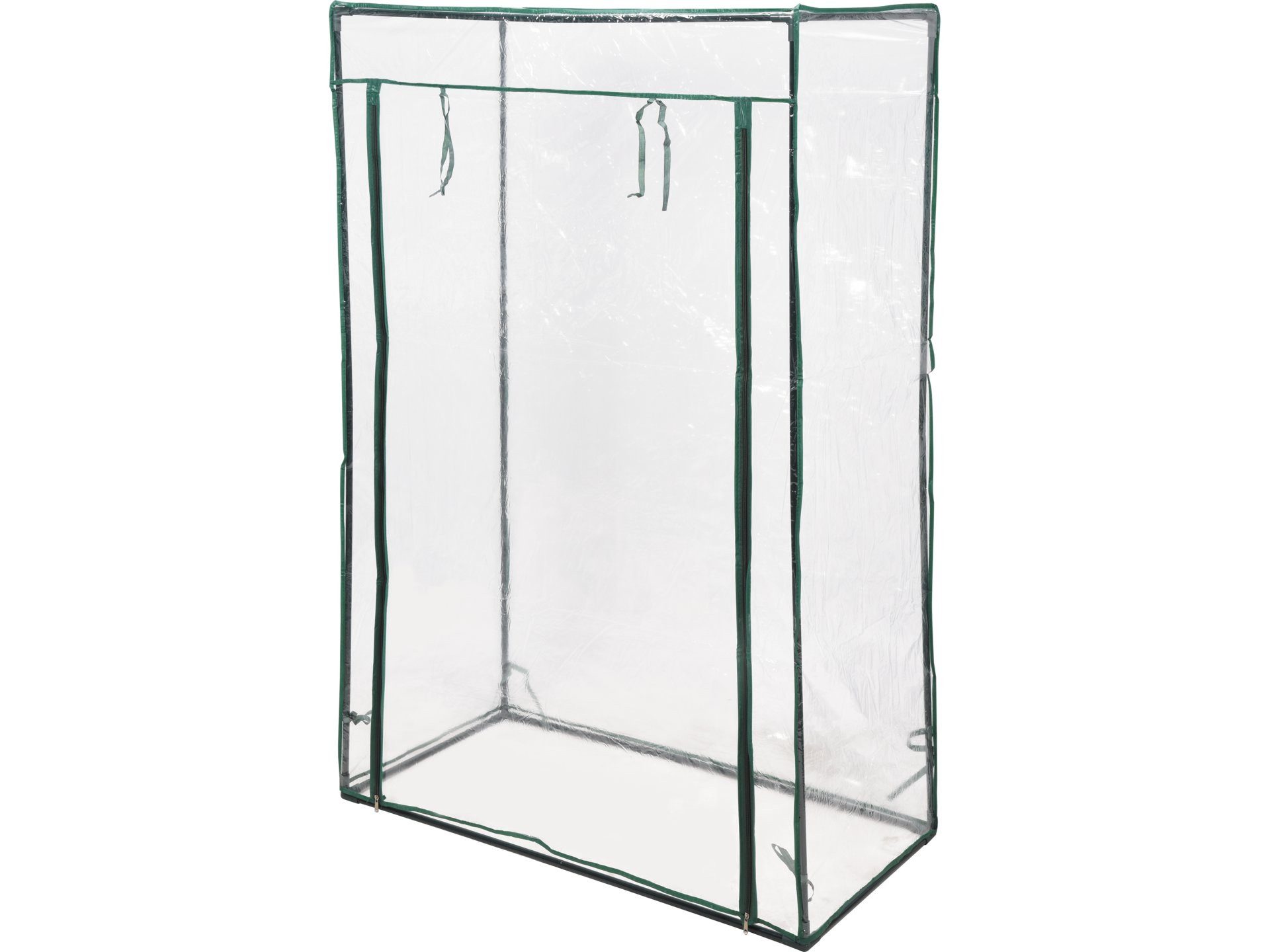 Gewächshaus Mini Gewächshaus 100x50x150 cm, PVC/Stahl