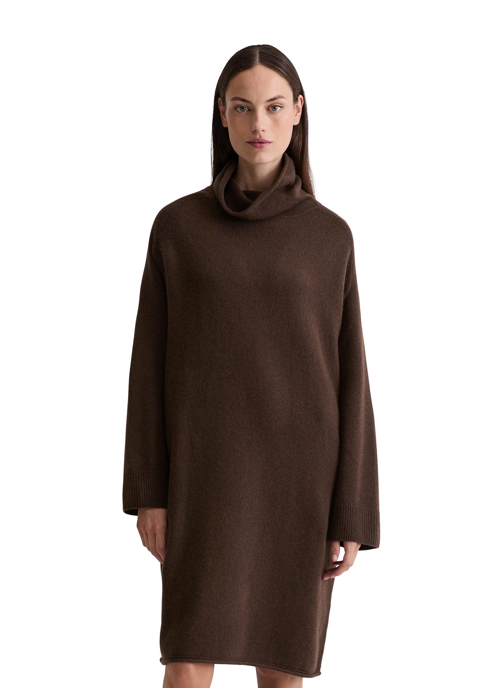 Marc O'Polo Strickkleid relaxed fit, aus softem Woll-Mix