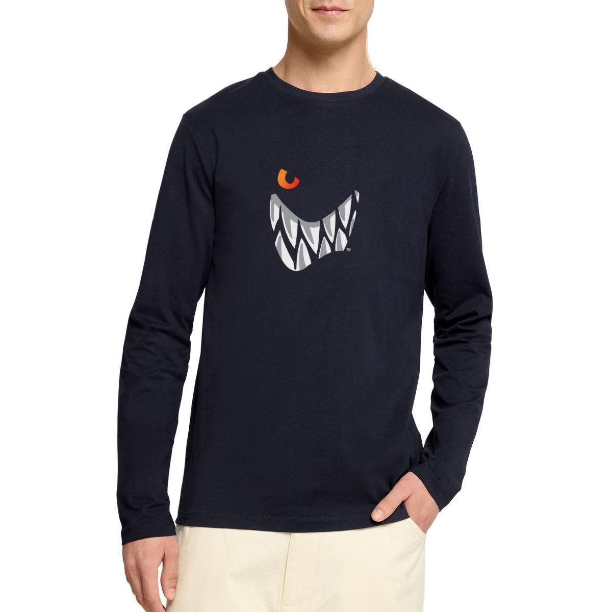 T-Shirt Die Wilden Kerle Grinsen Premium Langarmshirt Herren