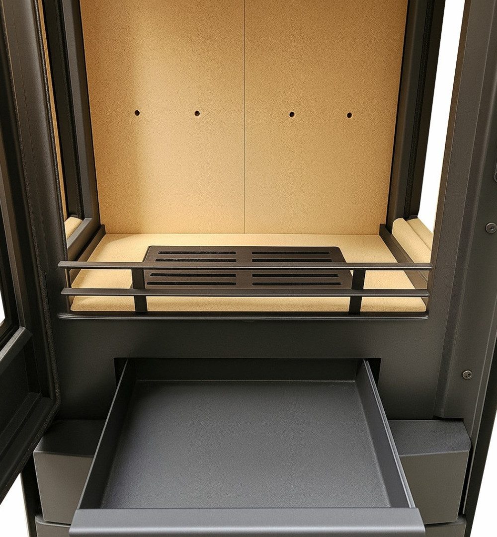 ECOfoxx Kaminofen Premium-Kaminofen Modell 3W60 - Dreischeiben, 6.0 kW günstig online kaufen