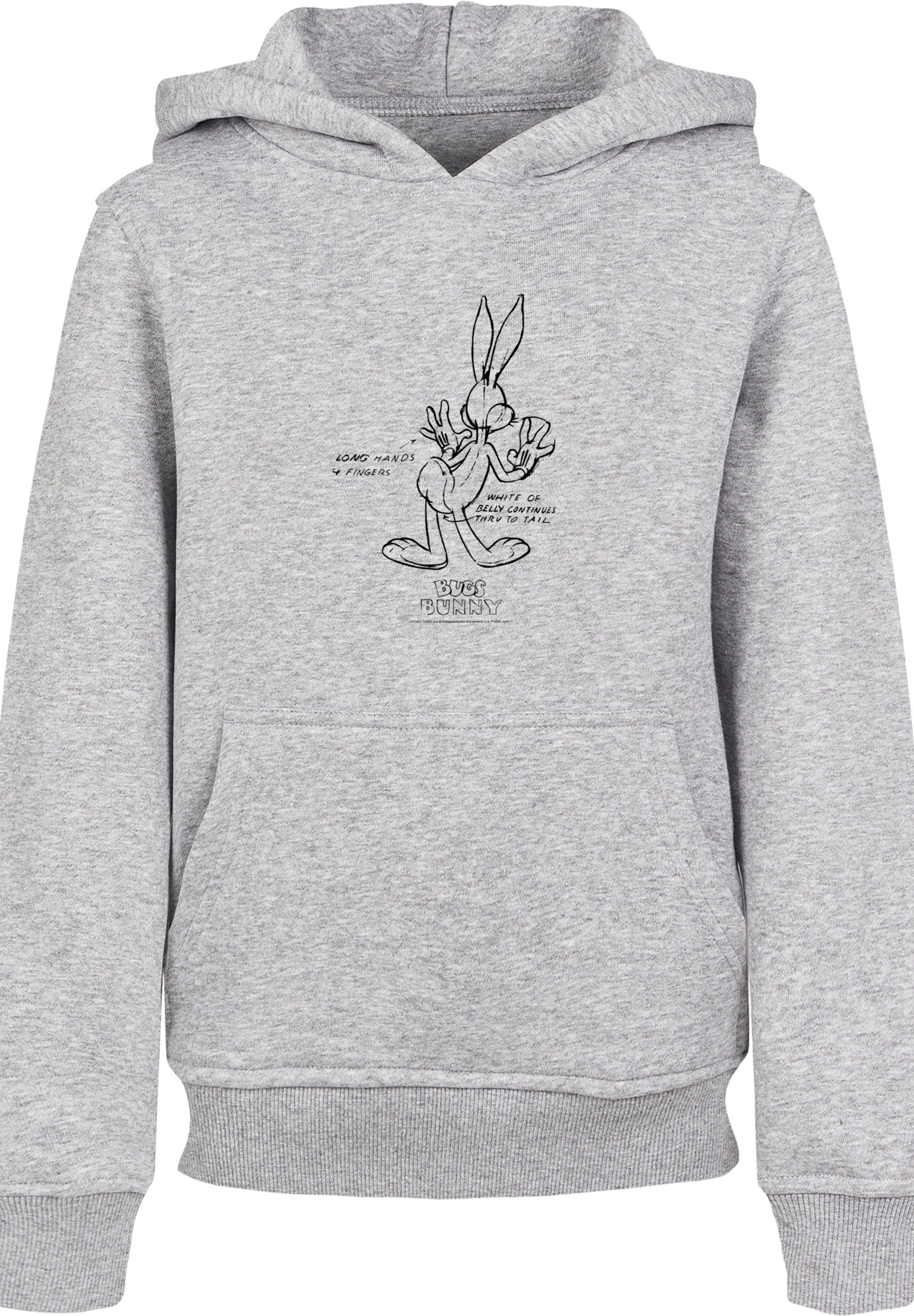 F4NT4STIC Hoodie Kinder (1-tlg) heathergrey