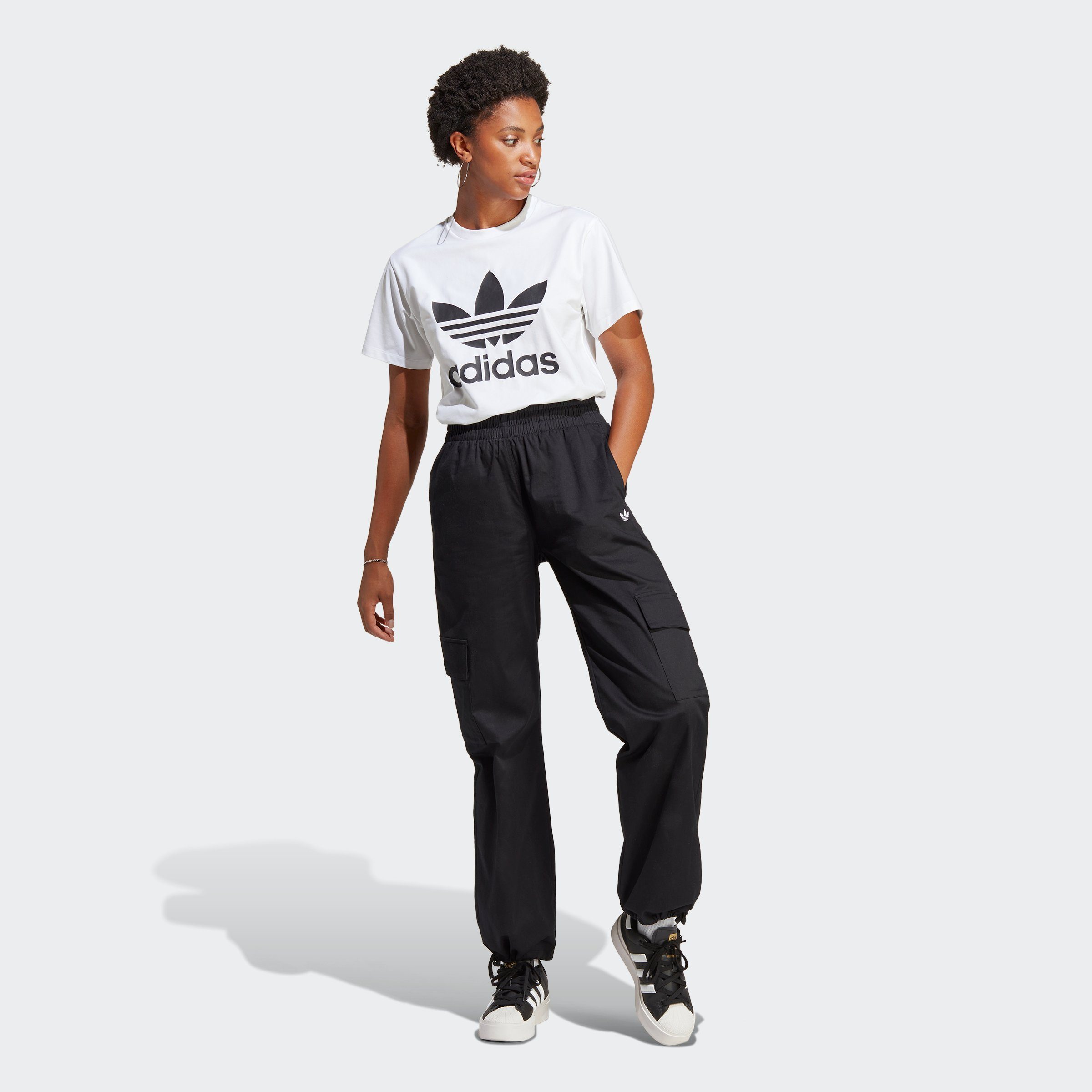 adidas Originals White TREFOIL T-Shirt ADICOLOR CLASSICS