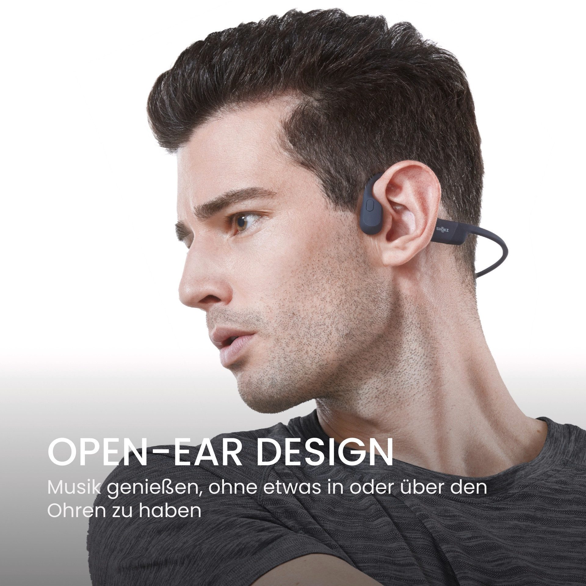 Shokz Shokz OpenRun USB-C Black Bluetooth-Kopfhörer