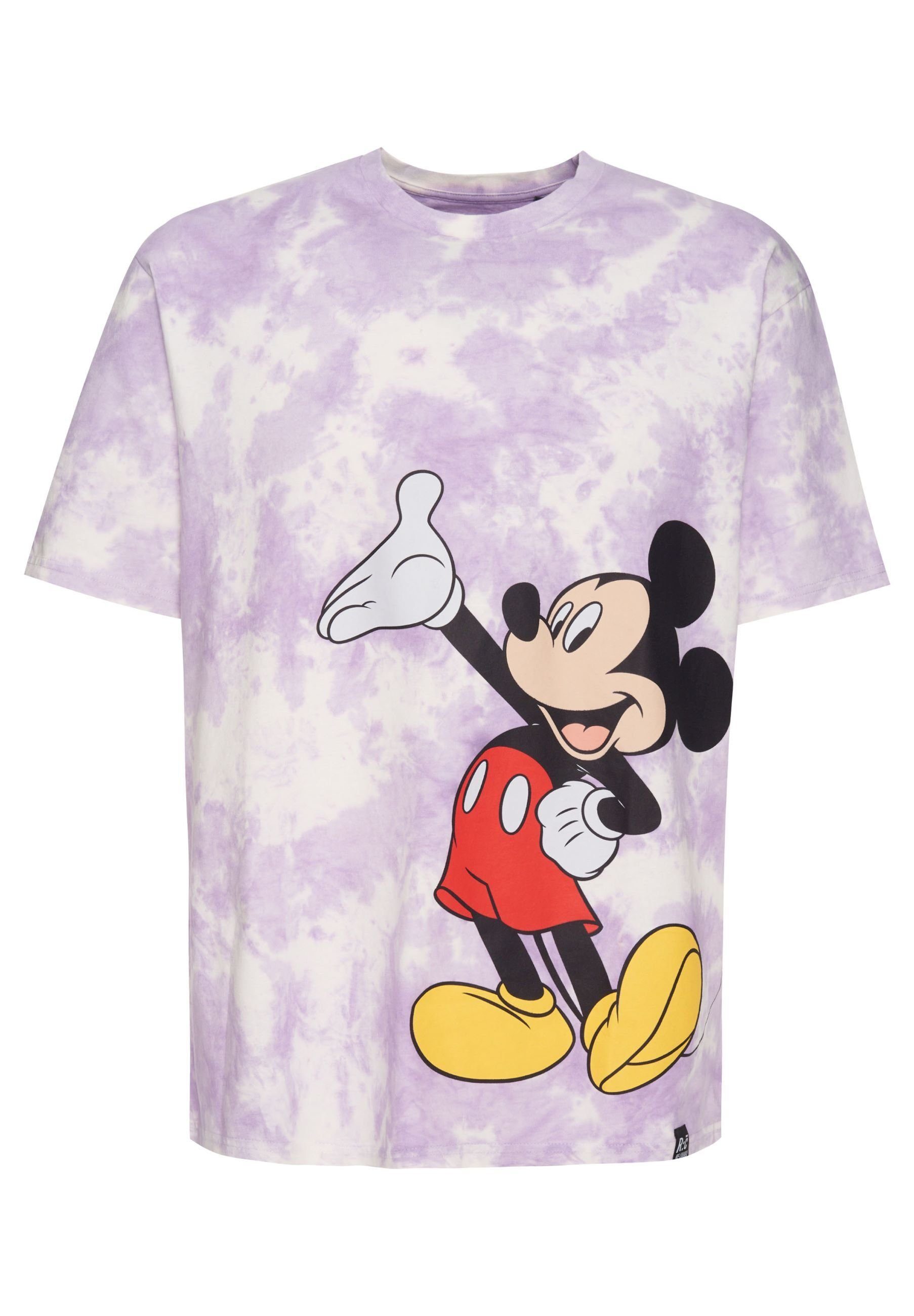 Up Disney Mickey zertifizierte GOTS Recovered Bio-Baumwolle T-Shirt Hand