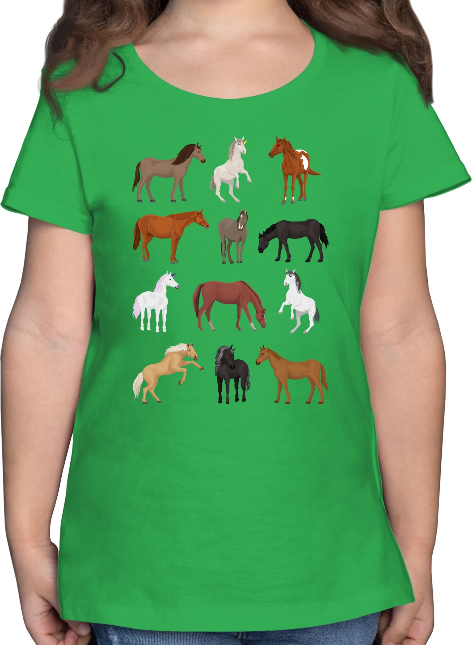 T-Shirt Pferde Reihe
