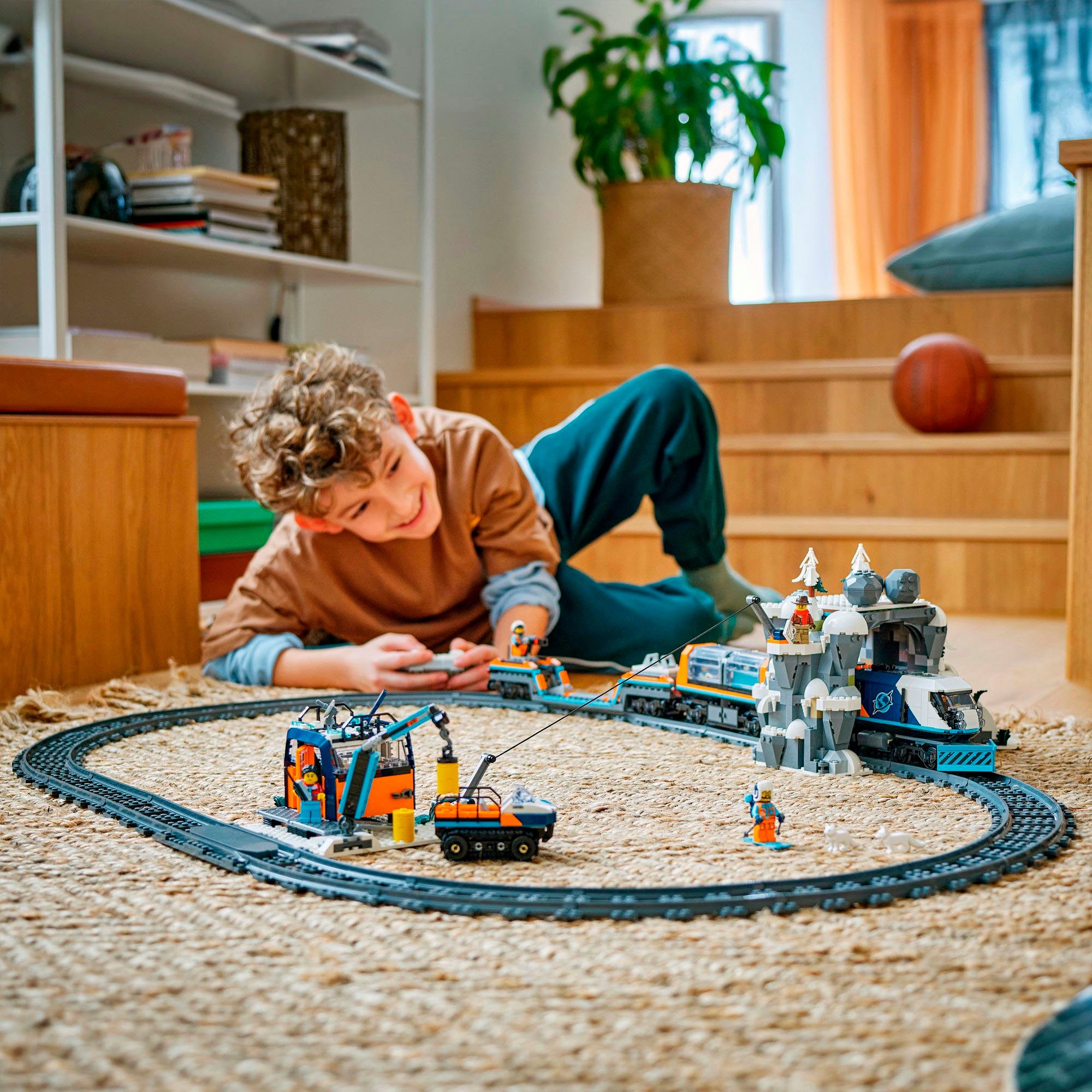 LEGO® Arktis-Polarexpress (60470), LEGO City Konstruktionsspielsteine, (151 günstig online kaufen