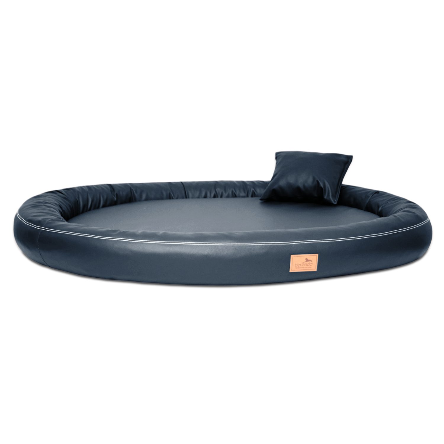 Tierbett Orthopädisches Hundebett GILBERT ORTHO Hair-Protect LATEX Kunstleder