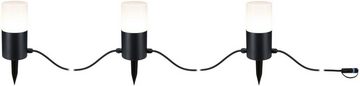 Paulmann LED Gartenleuchte Outdoor Plug & Shine Leuchtenkette Tubs IP44 3000K 24V E14, LED fest integriert, Warmweiß, E14, IP44