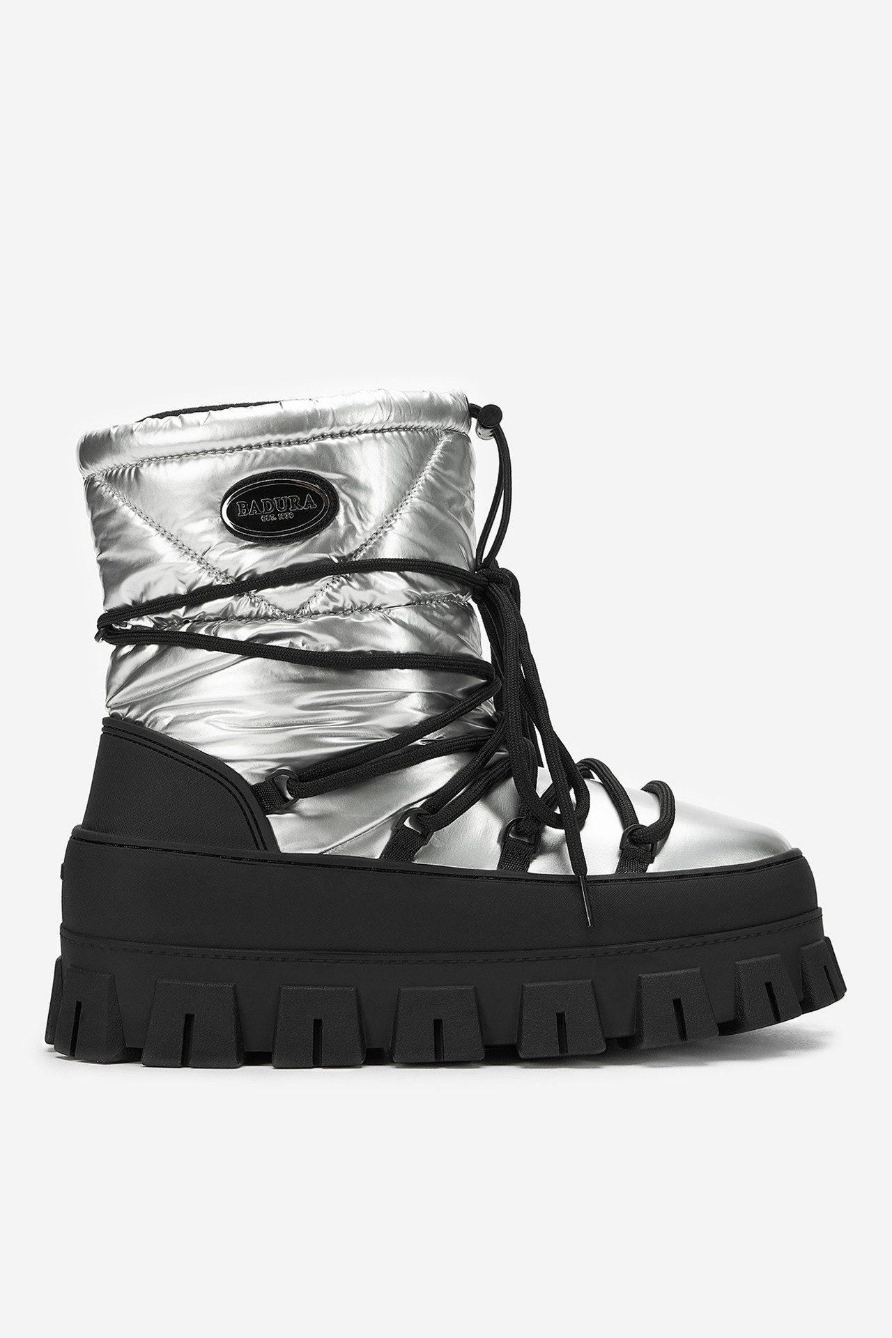 Badura Badura Damen Stiefel 40 silberfarben 5905588984801 Stiefel