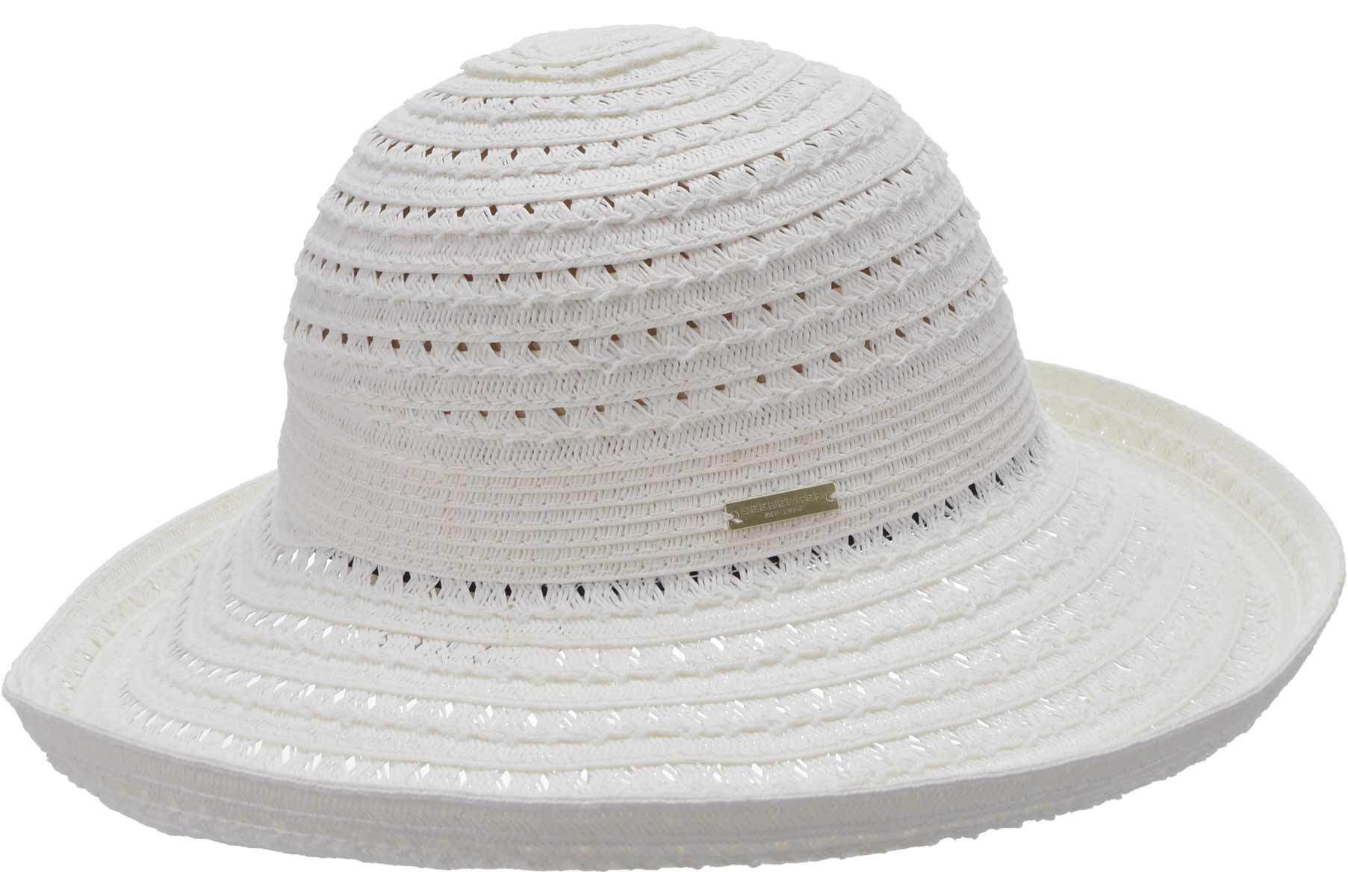 Seeberger Strohhut Papierstroh Bortenmix Bolero 55707-0