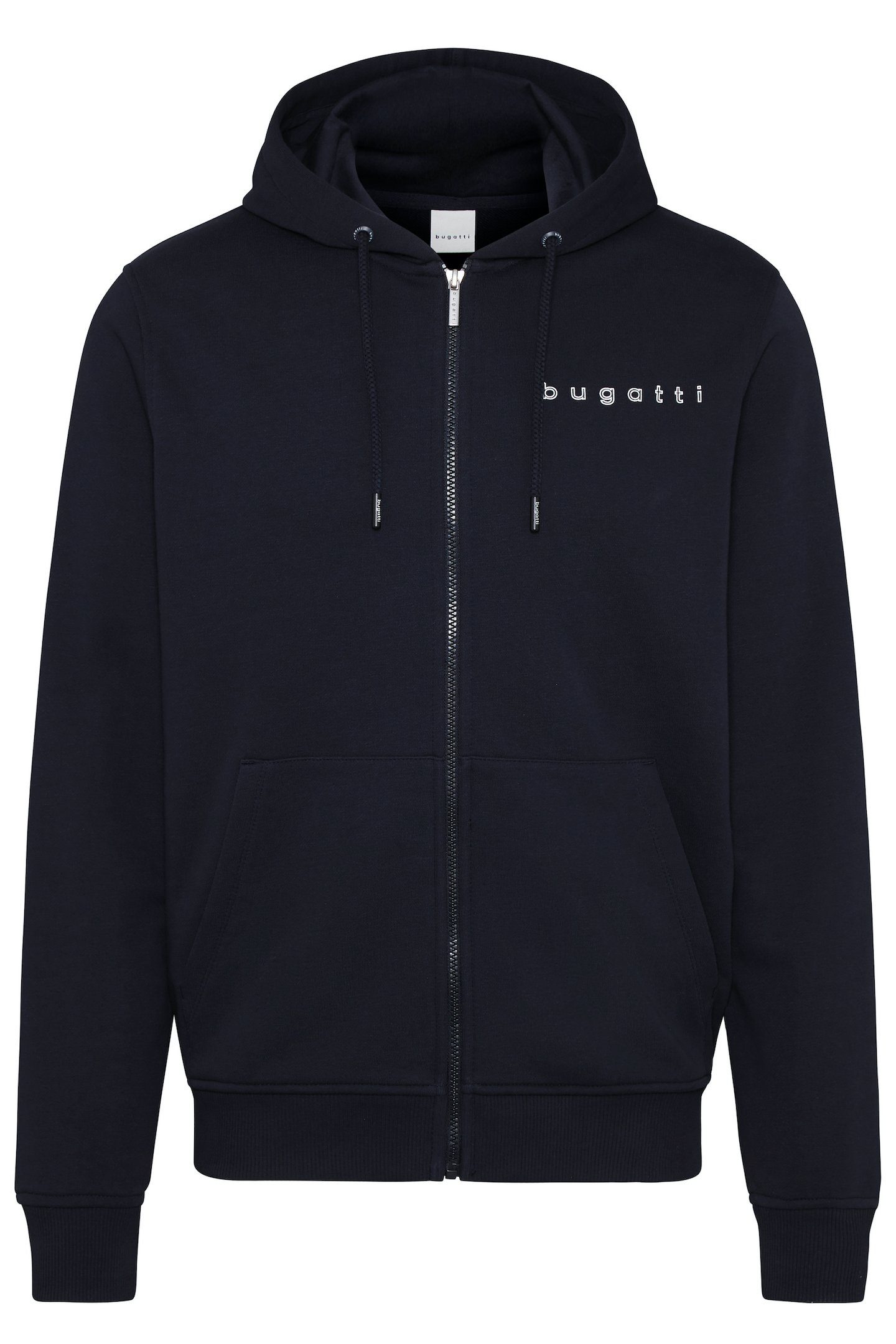 bugatti Sweater aus Organic Cotton, Modische Sweatshirtjacke aus der  Respect Nature Kollektion | Sweatshirts