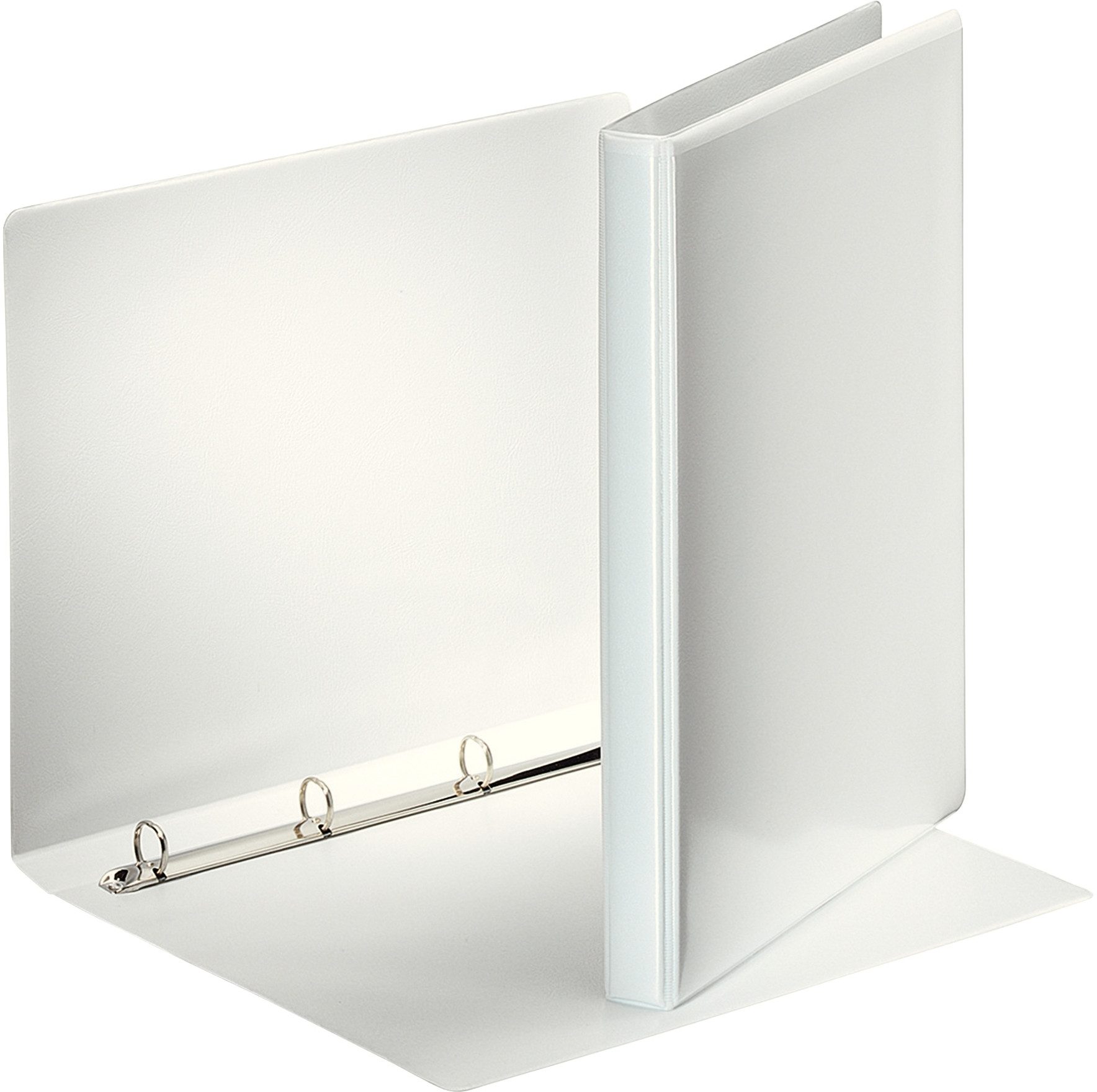 ESSELTE Präsentationsordner Präsentationsringbuch A4 4 Ringe 16mm weiß