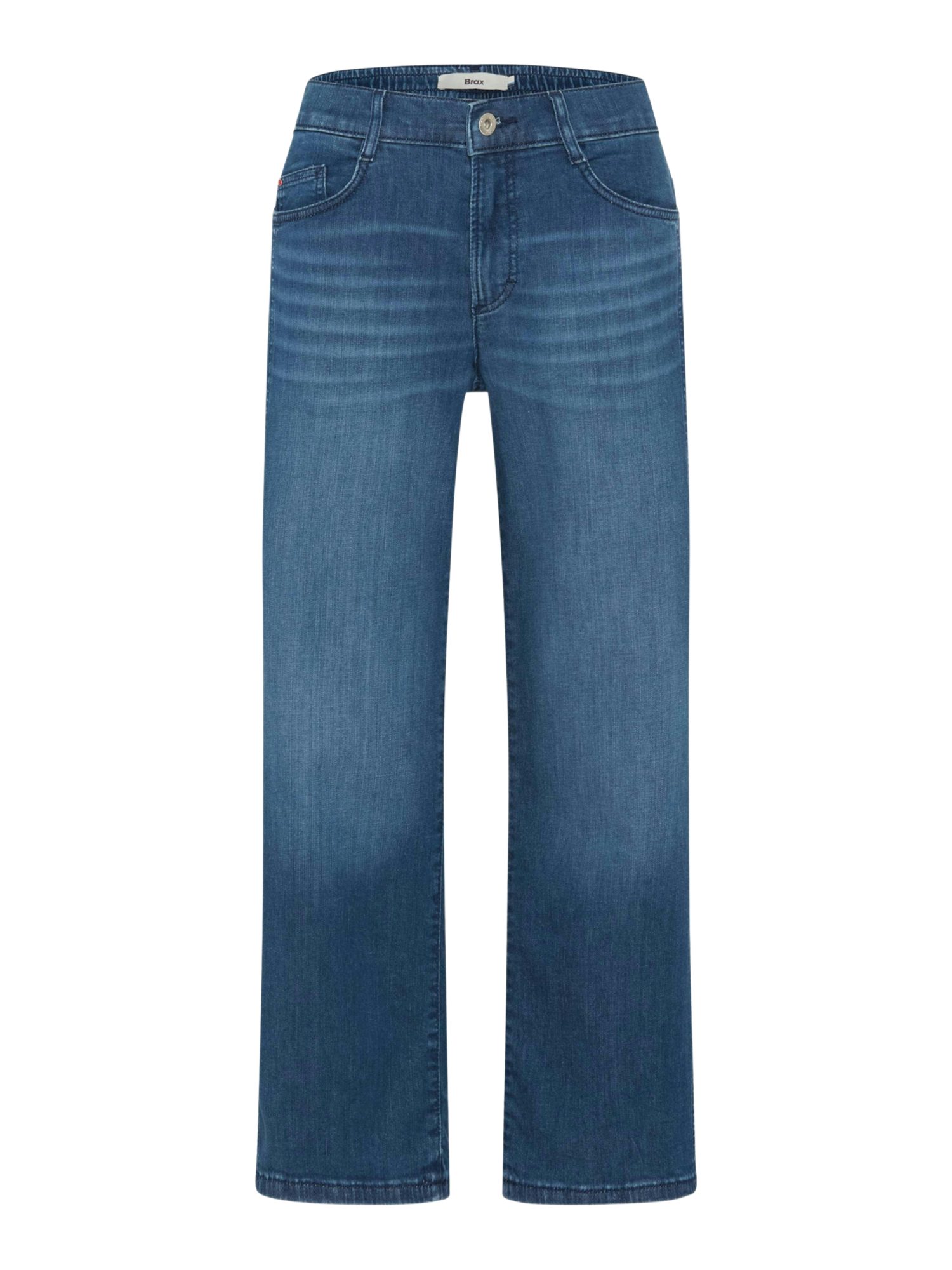 Brax 5-Pocket-Jeans blau,Freizeit,Baumwolle,Unifarben,Straight Leg,Hoch