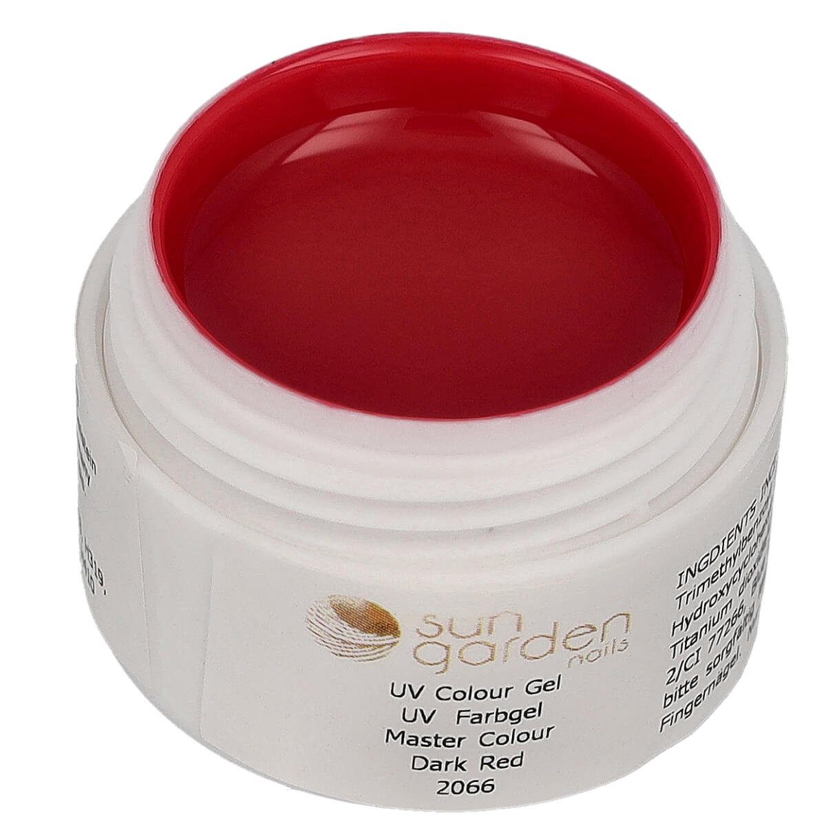 Sun Garden Nails UV-Gel Master Color - Supreme Line N°2066 Dark Red 5ml - UV Color Gel