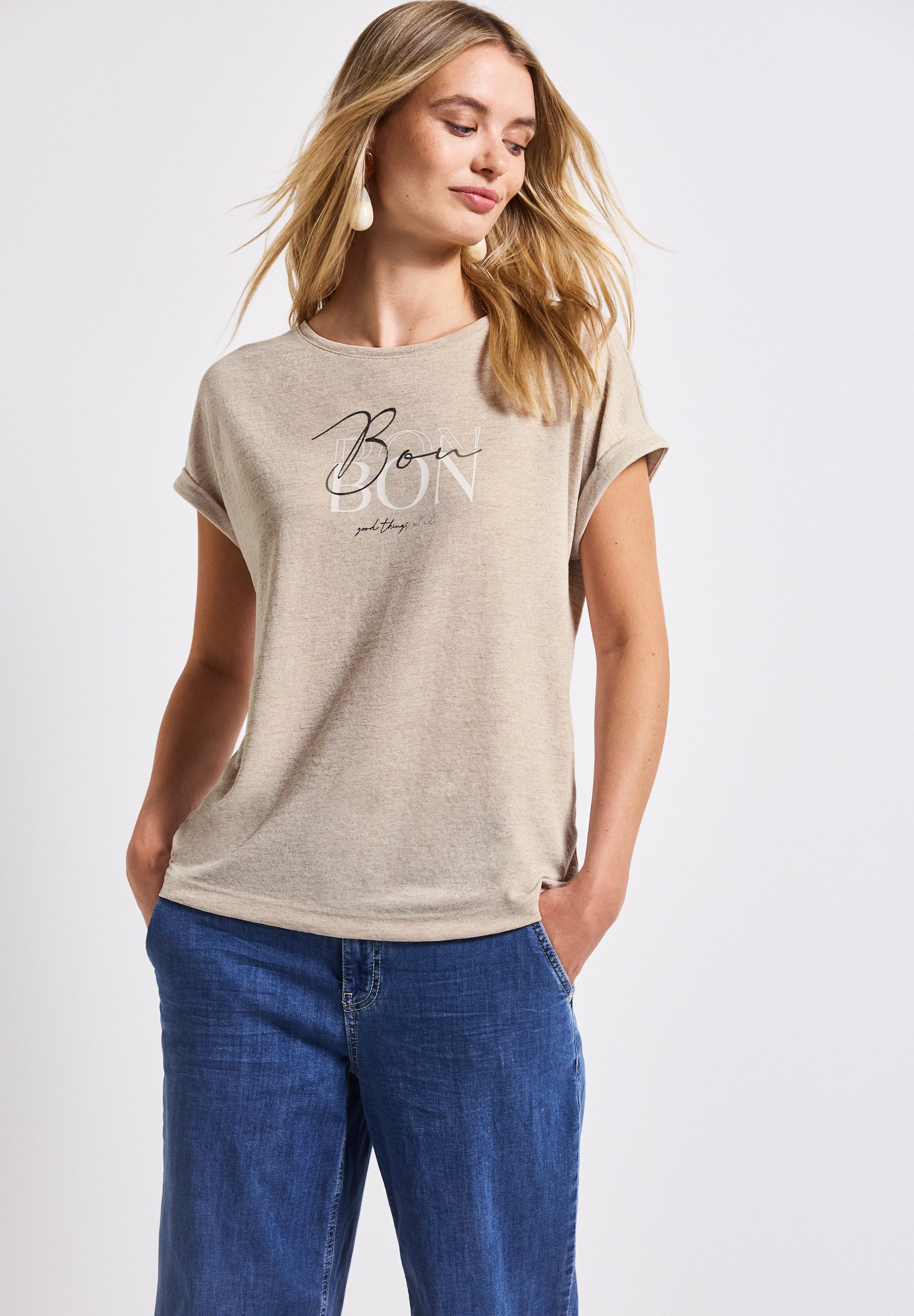 STREET ONE Shirttop mit Print günstig online kaufen