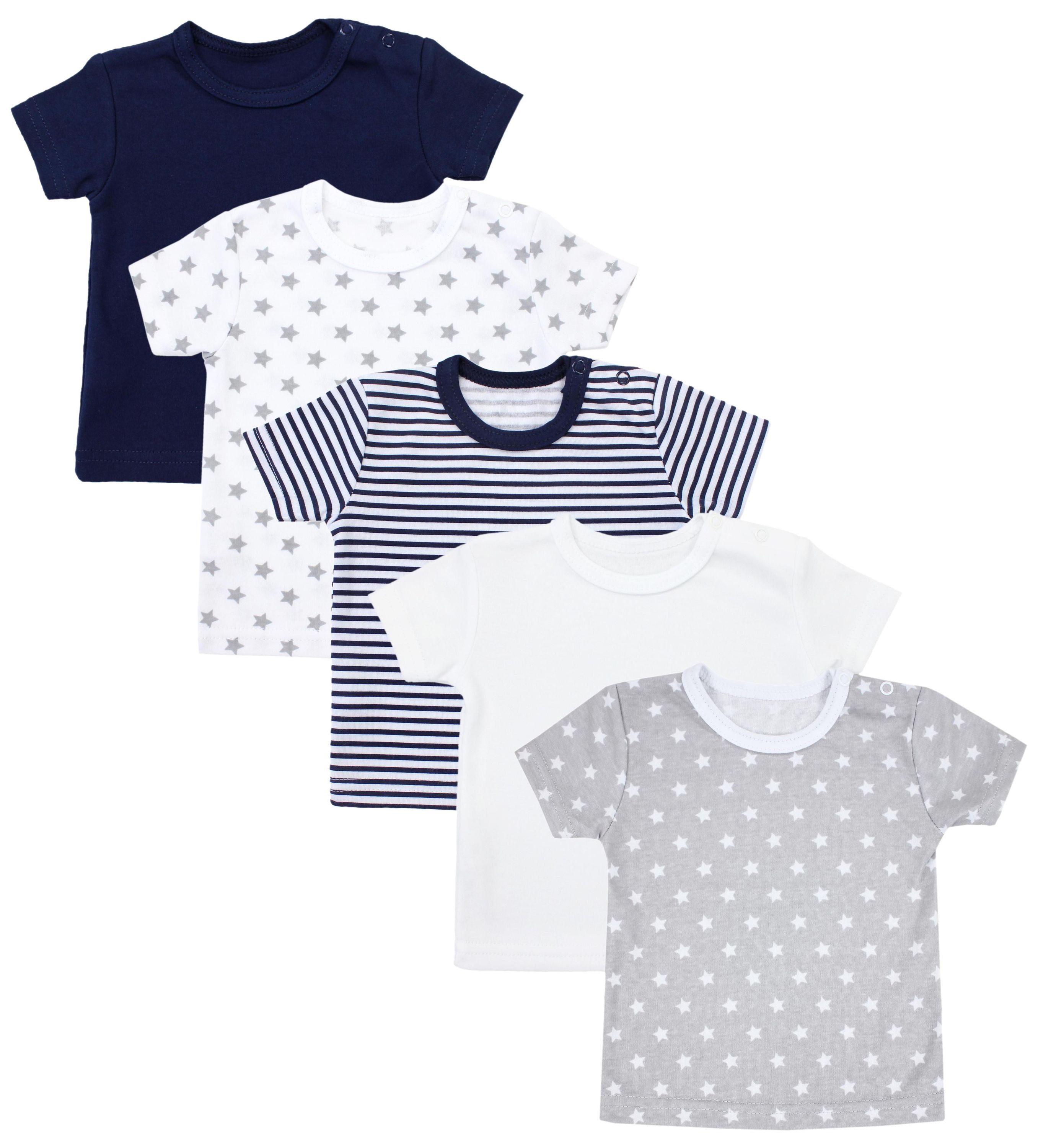 TupTam T-Shirt TupTam Baby Jungen Kurzarm T-Shirt 5er Set