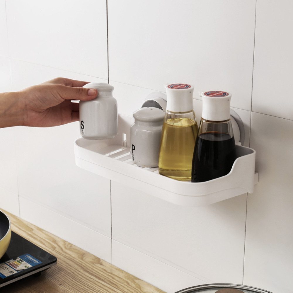 Creliv Duschablage ohne Bohren – Selbstklebender Bad Organizer mit hoher Tragkraft – Bild 4 von 5