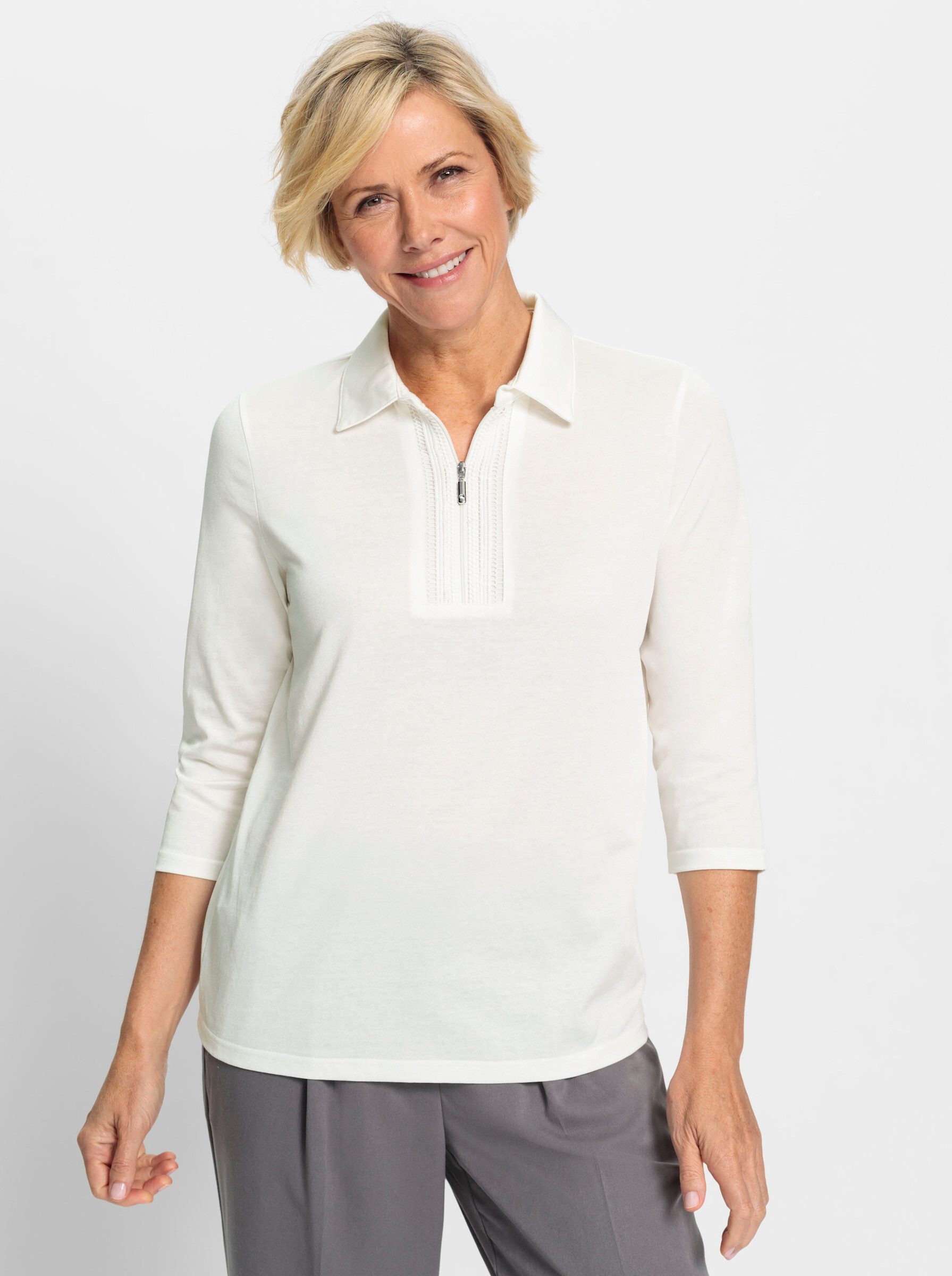 T-Shirt Poloshirt 3/4-Arm