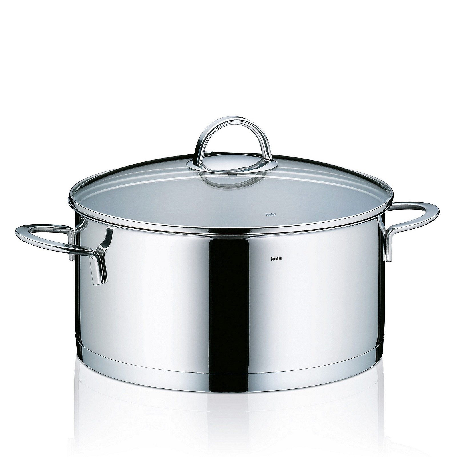 kela Bratentopf Cailin, Glasdeckel, Induktion, backofenfest bis 180°C, spülmaschinenfest