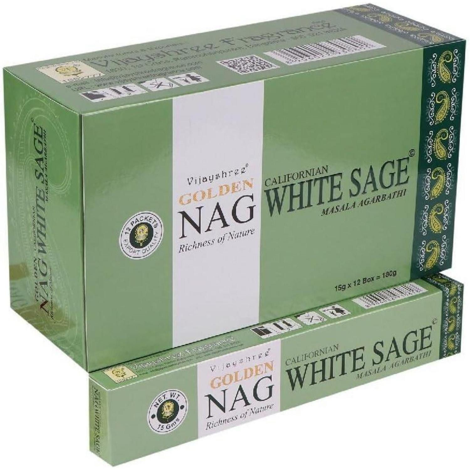LuxusKollektion Räucherstäbchen-Halter Räucherstäbchen Californian White Sage 15g Sage 1 Packung