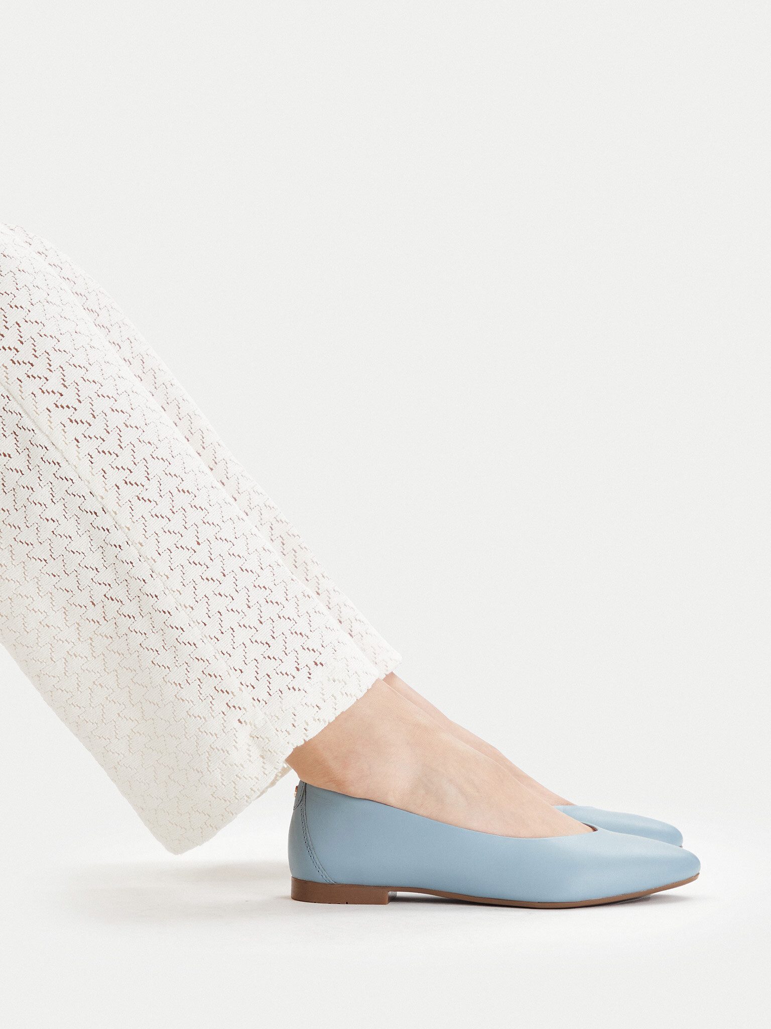 LASOCKI Lasocki Damen-Ballerinas Blau Lasocki-CEO-RST-KAJA-66 Hellblau Ballerina