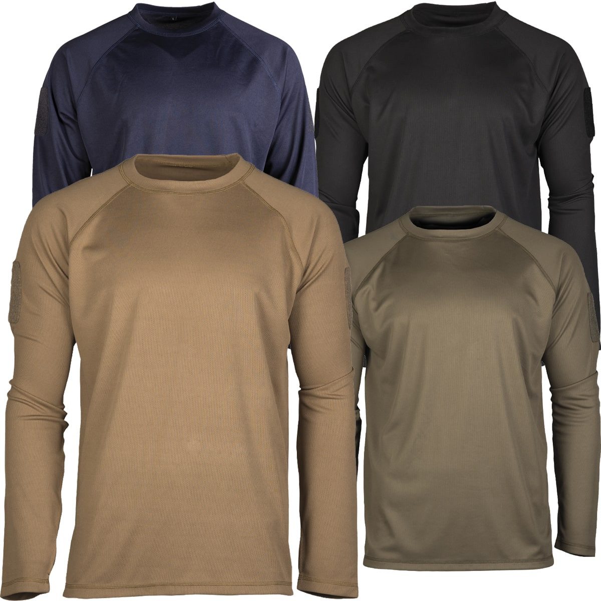 Mil-Tec Langarmshirt Militär Tactical Langarmshirt Quick günstig online kaufen