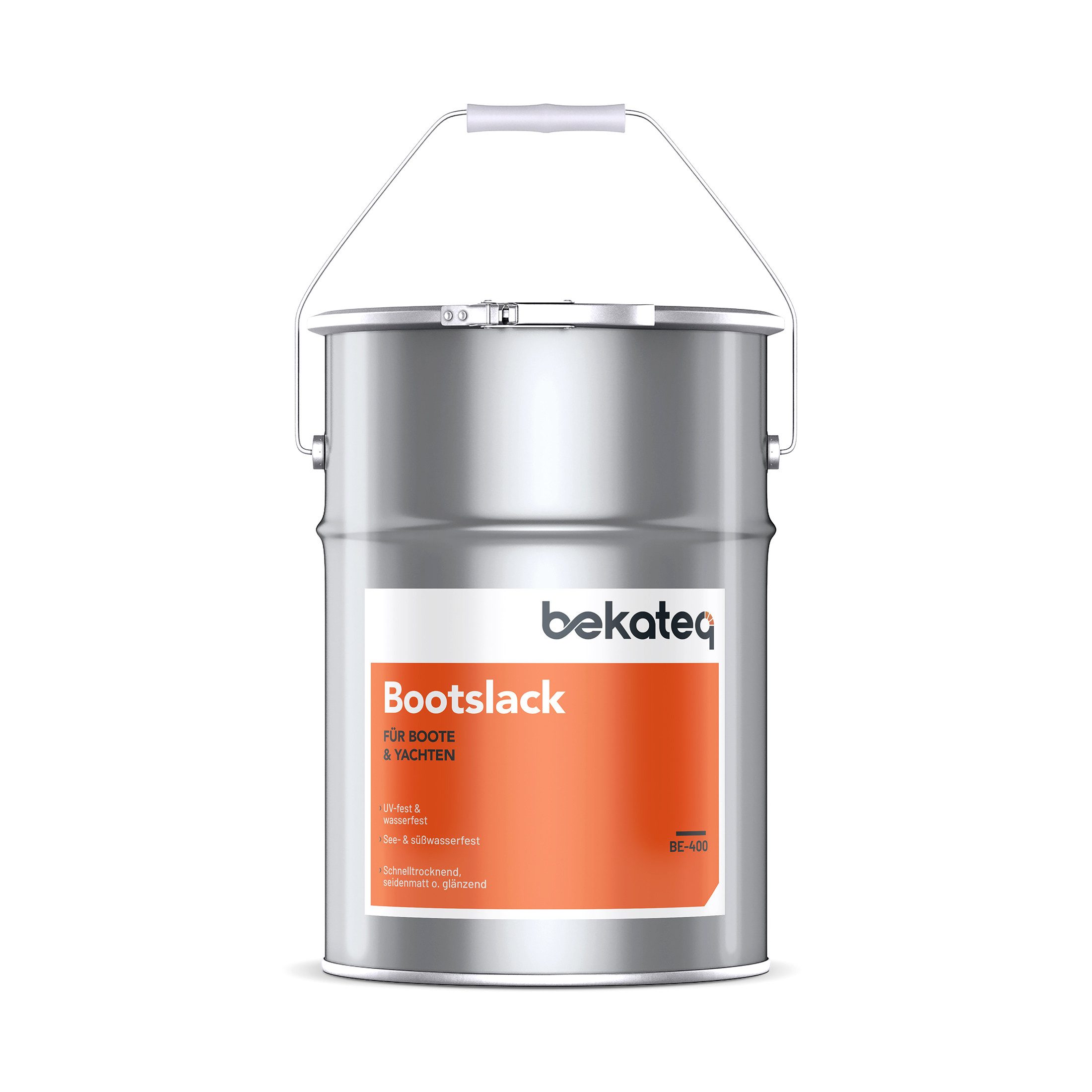 BEKATEQ Holzlack BE-400 Bootslack in seidenmatt oder glänzend, farblos, Yachtlack, Klarlack, Parkettlack, Treppenlack