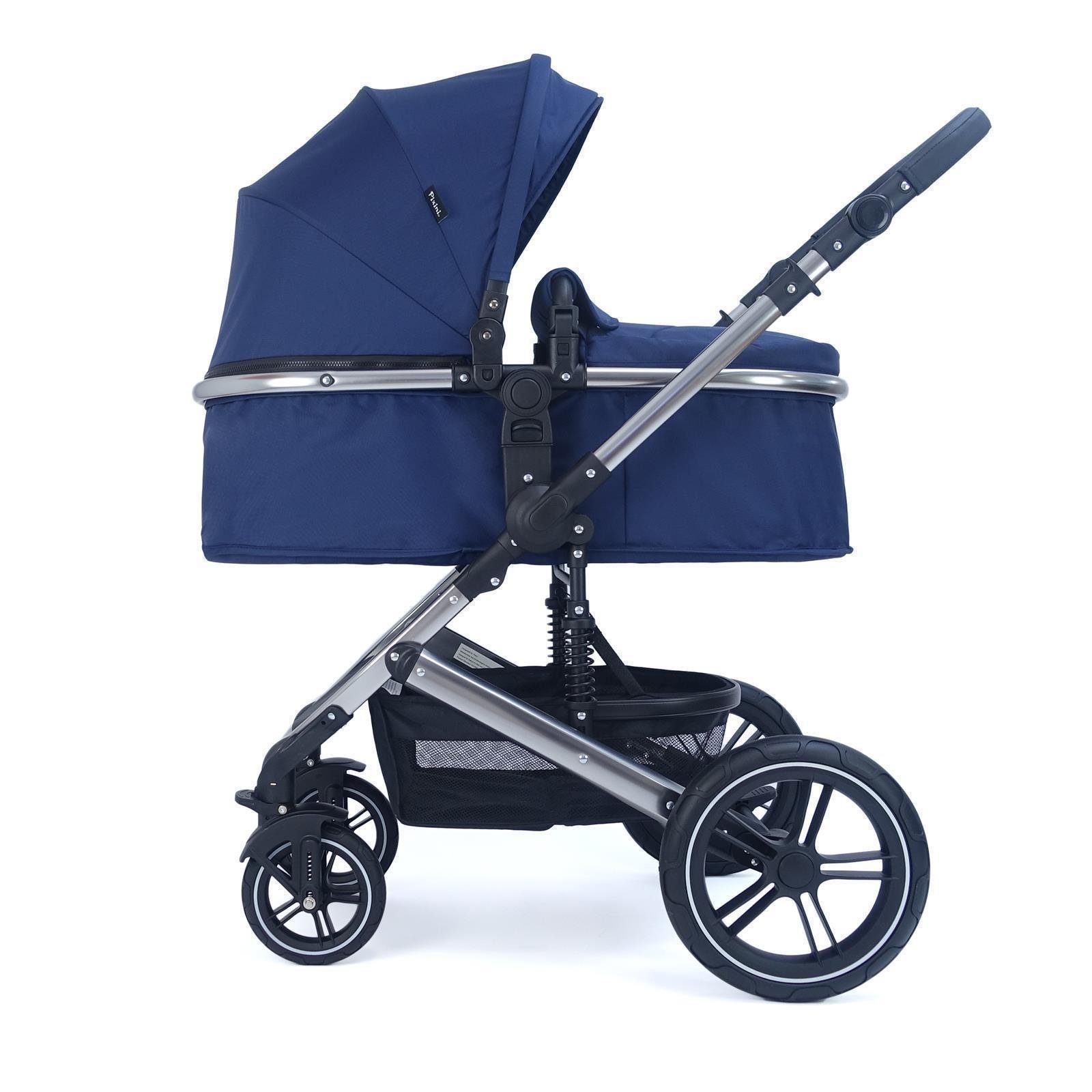 Pixini Kombi-Kinderwagen Pixini Neyla Kinderwagen 3in1 Set, Sonnenverdeck