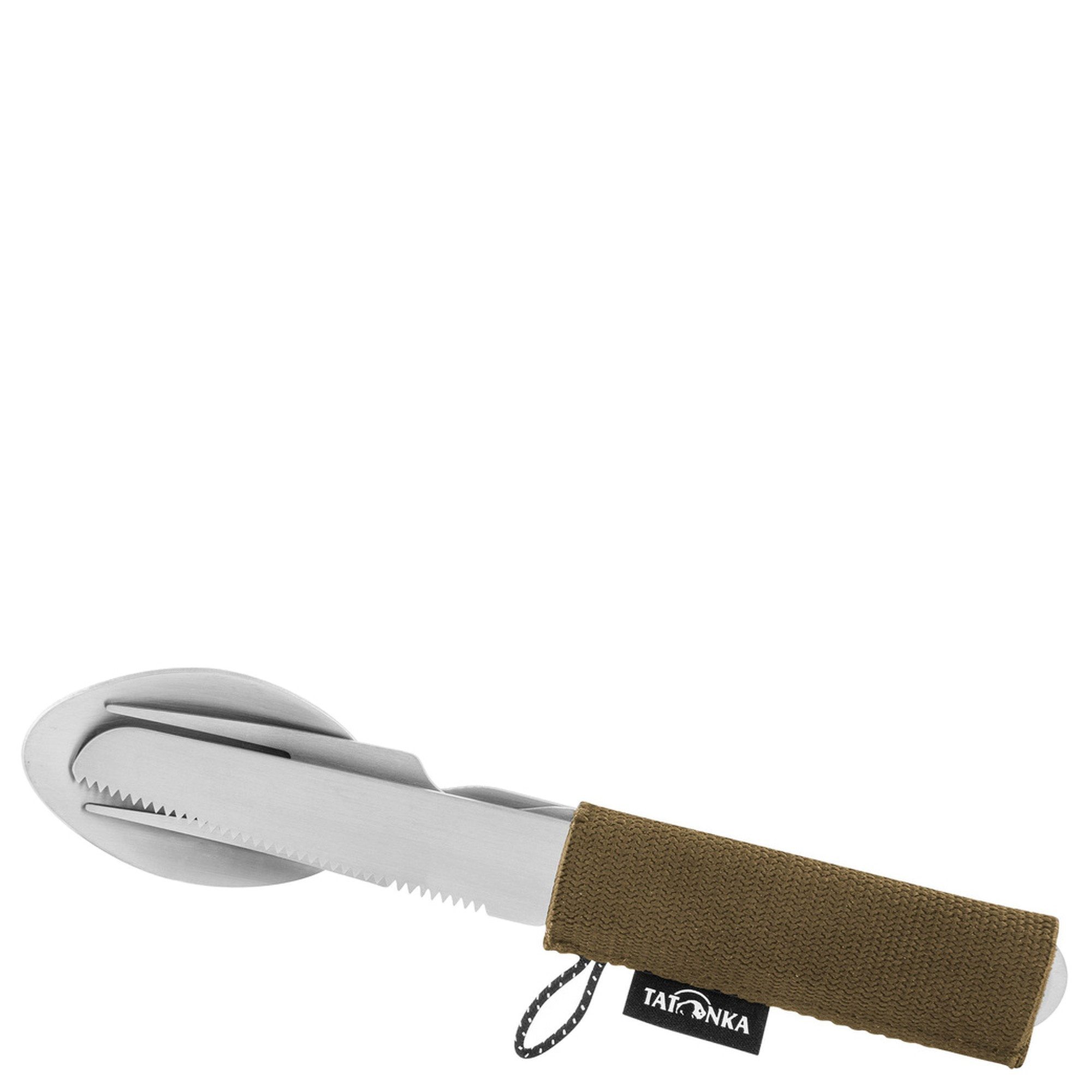 TATONKA Besteck-Set Cutlery Set I - Campingbesteck 3tlg., Edelstahl