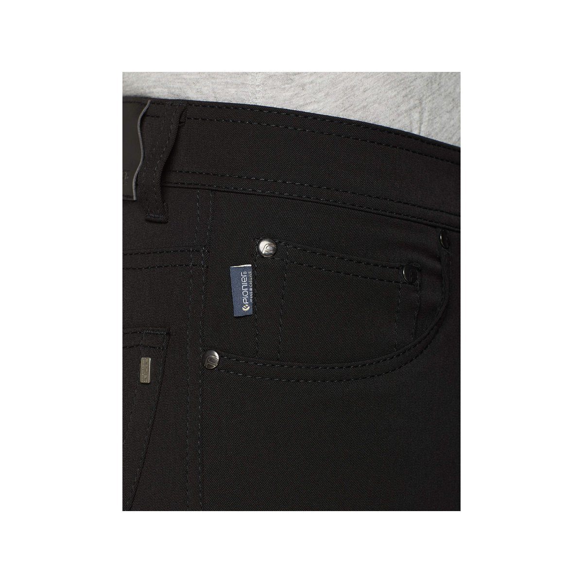 5-Pocket-Jeans schwarz (1-tlg) Pionier