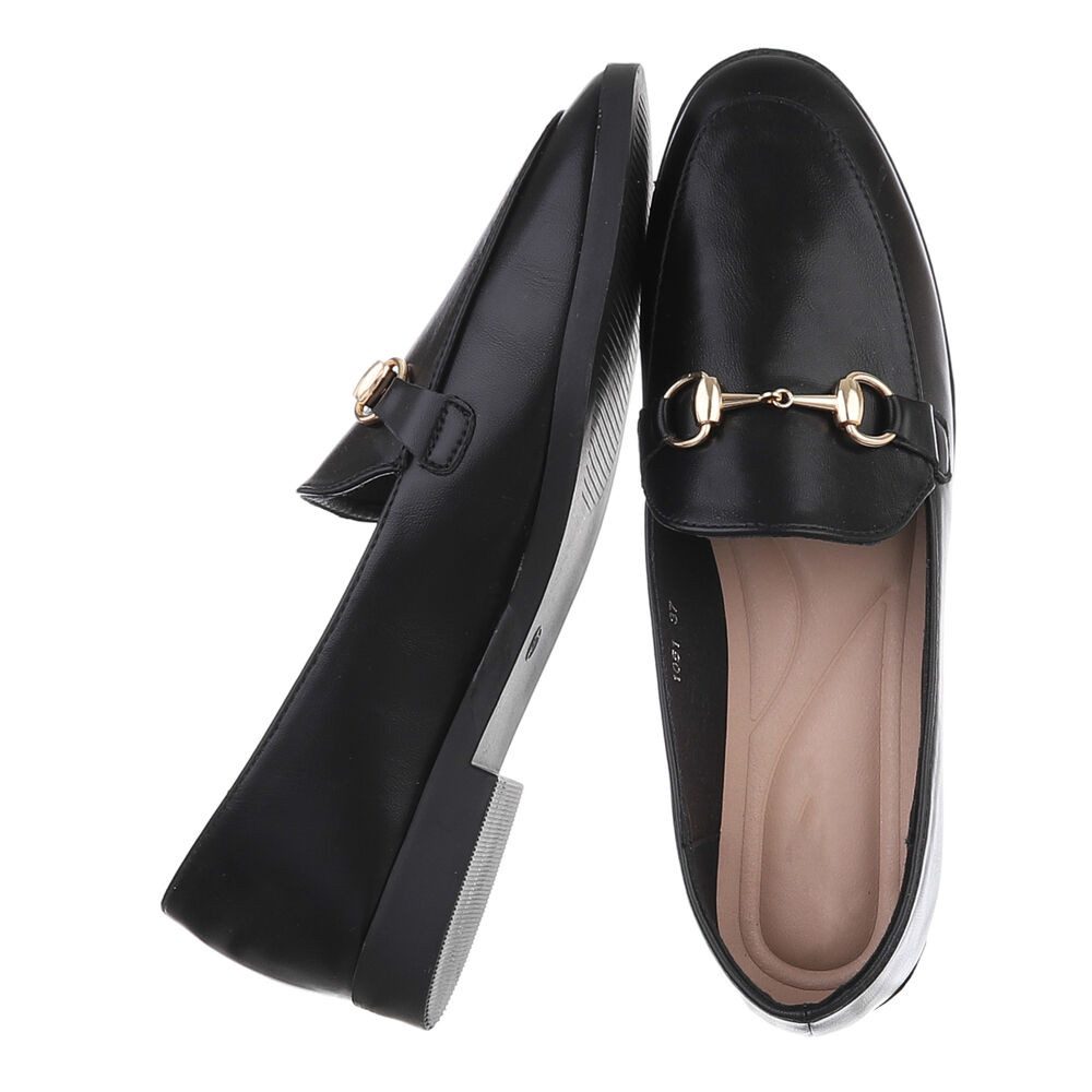 Ital-Design Damen Mokassins Freizeit Mokassin (88930681) Blockabsatz Mokass günstig online kaufen