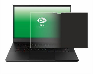 upscreen Blickschutzfolie für Razer Blade 15 Advanced (early2021), Displayschutzfolie, Blaulichtfilter Privacy Folie Schutzfolie Sichtschutz klar Anti-Spy