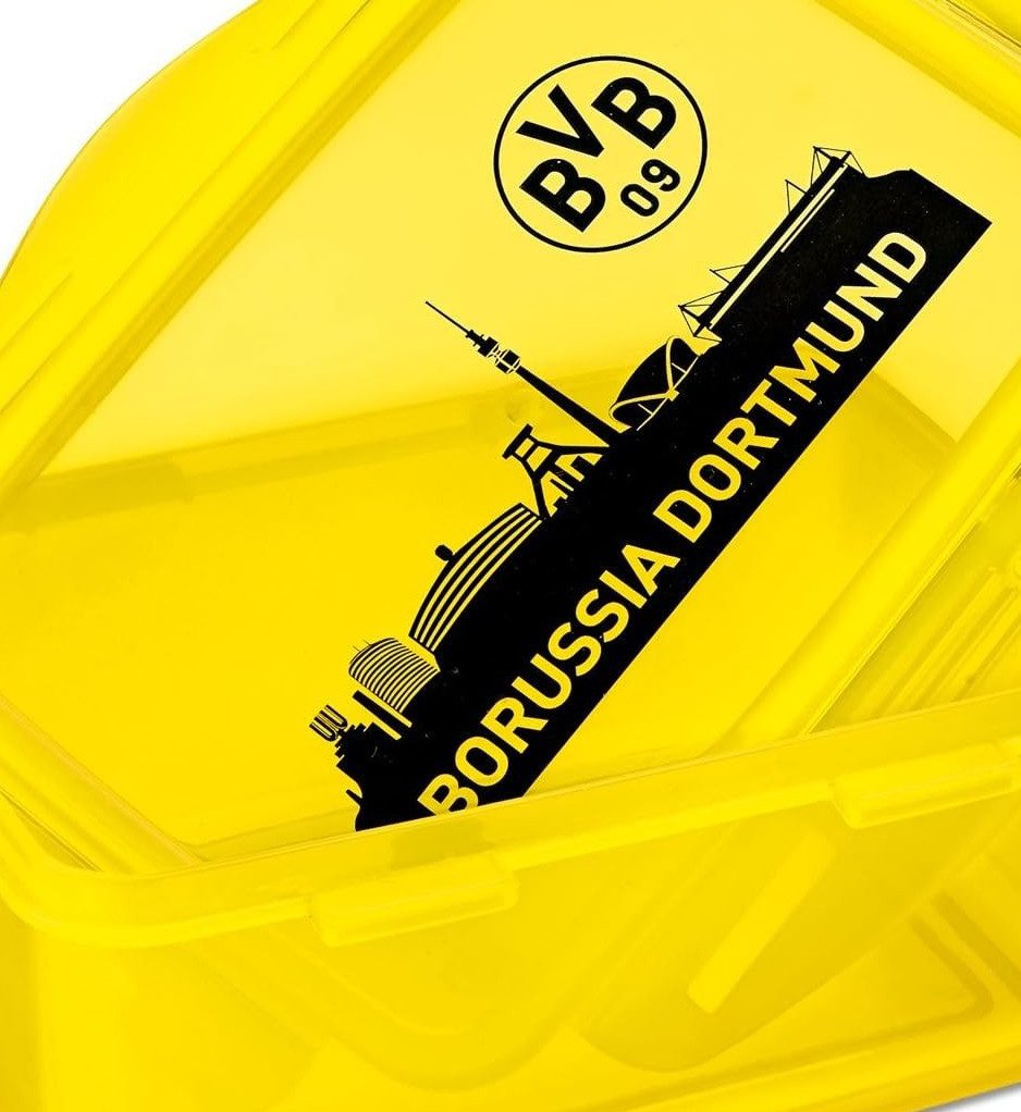 BVB MERCHANDISING Lunchbox BVB Brotdose (2 Stück), Kunststoff, (2-tlg)