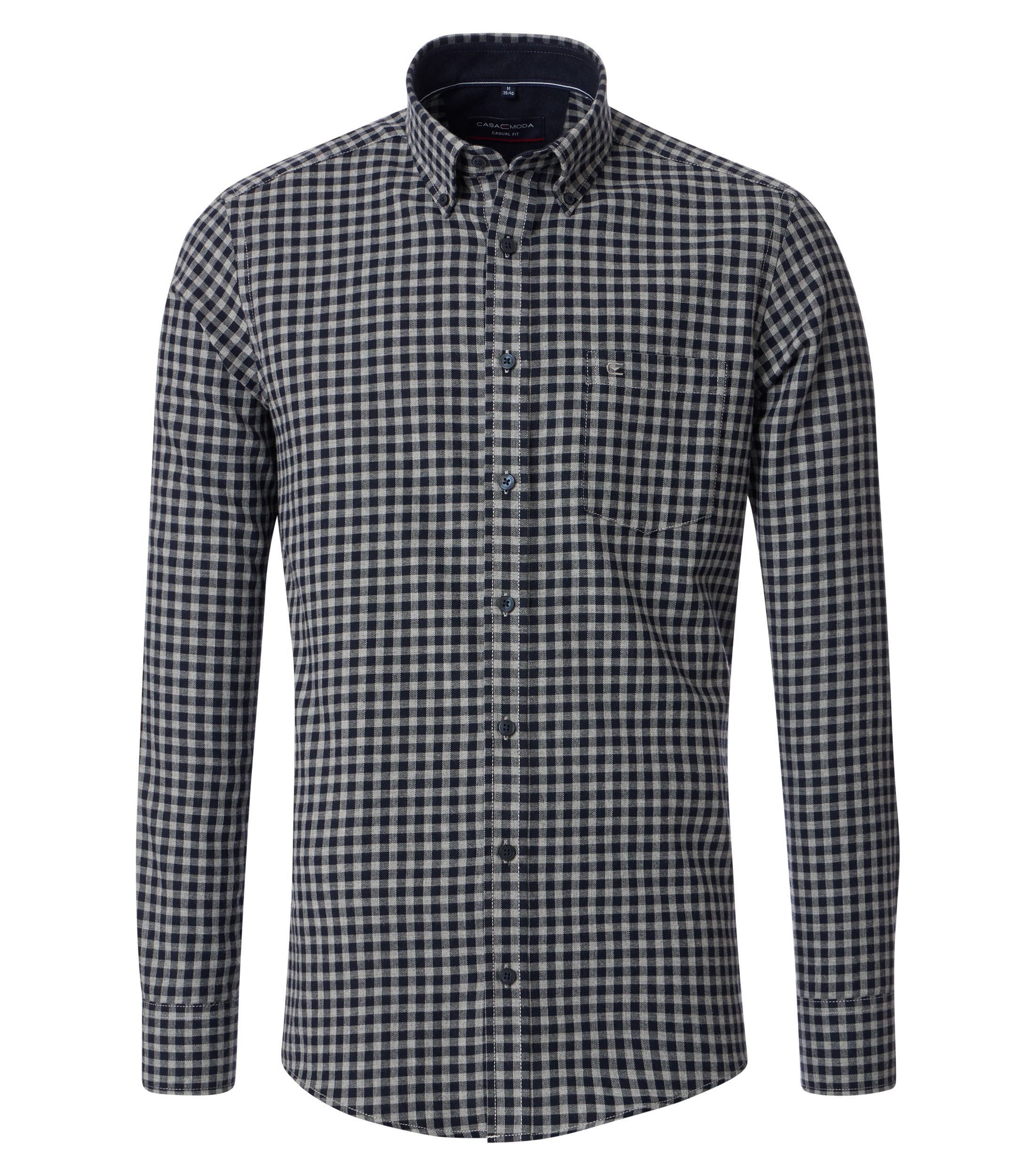 CASAMODA Langarmhemd CASAMODA Freizeithemd kariert
