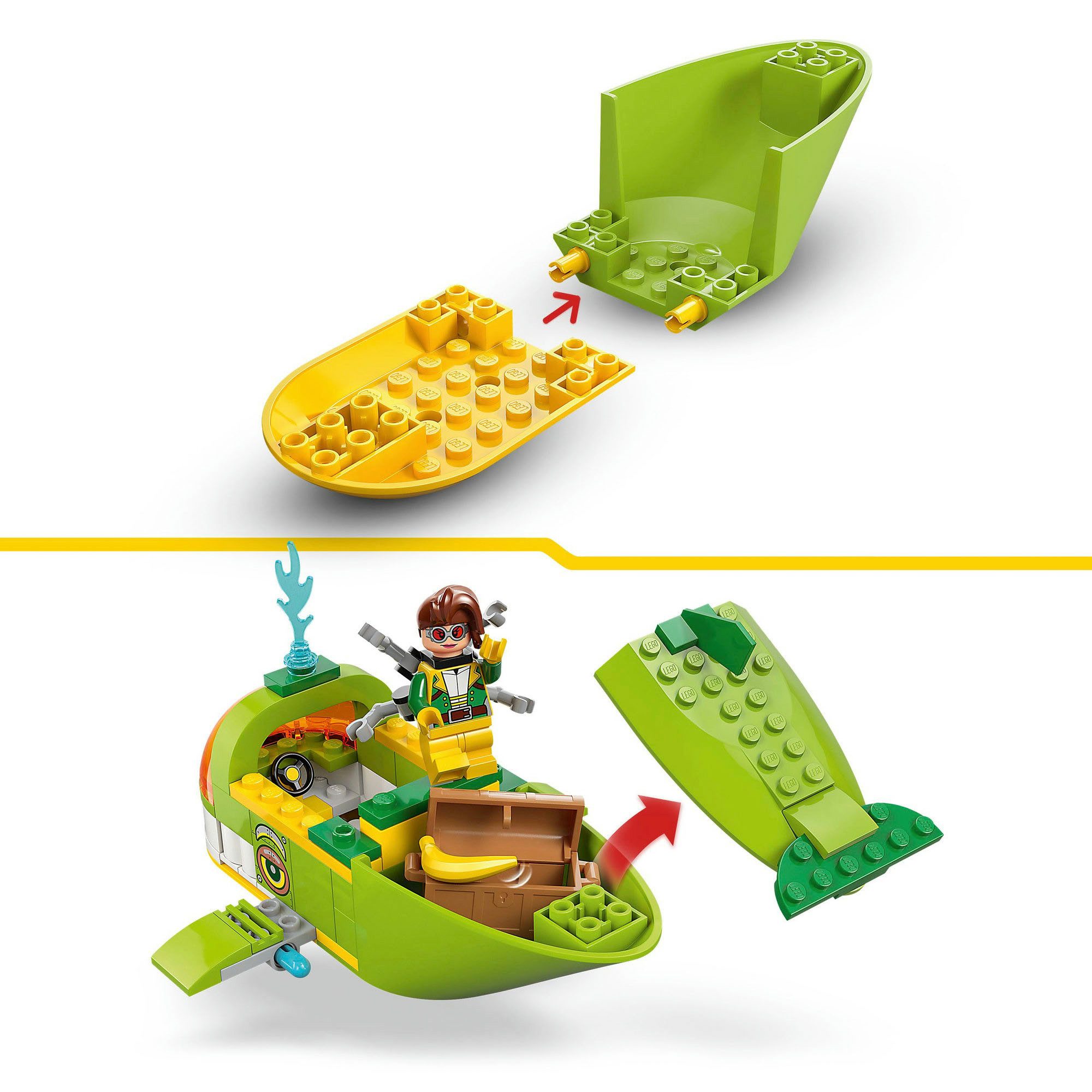 LEGO® Spidey: Unterwasserfahrzeuge (11207), LEGO Spidey Konstruktionsspielsteine, (154 St), Made in Europe – Bild 4 von 5